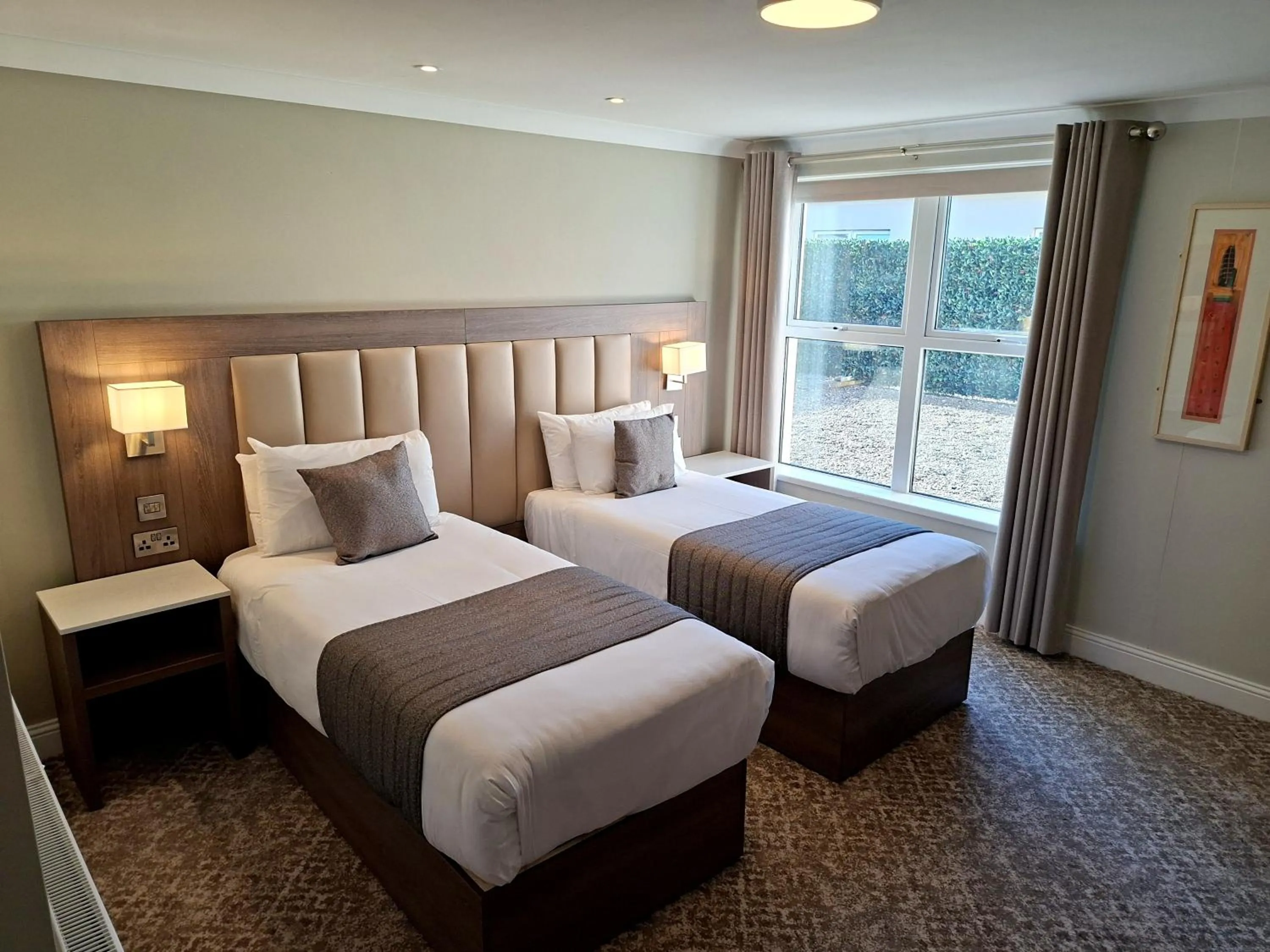 Bed in Ballyliffin Lodge & Spa