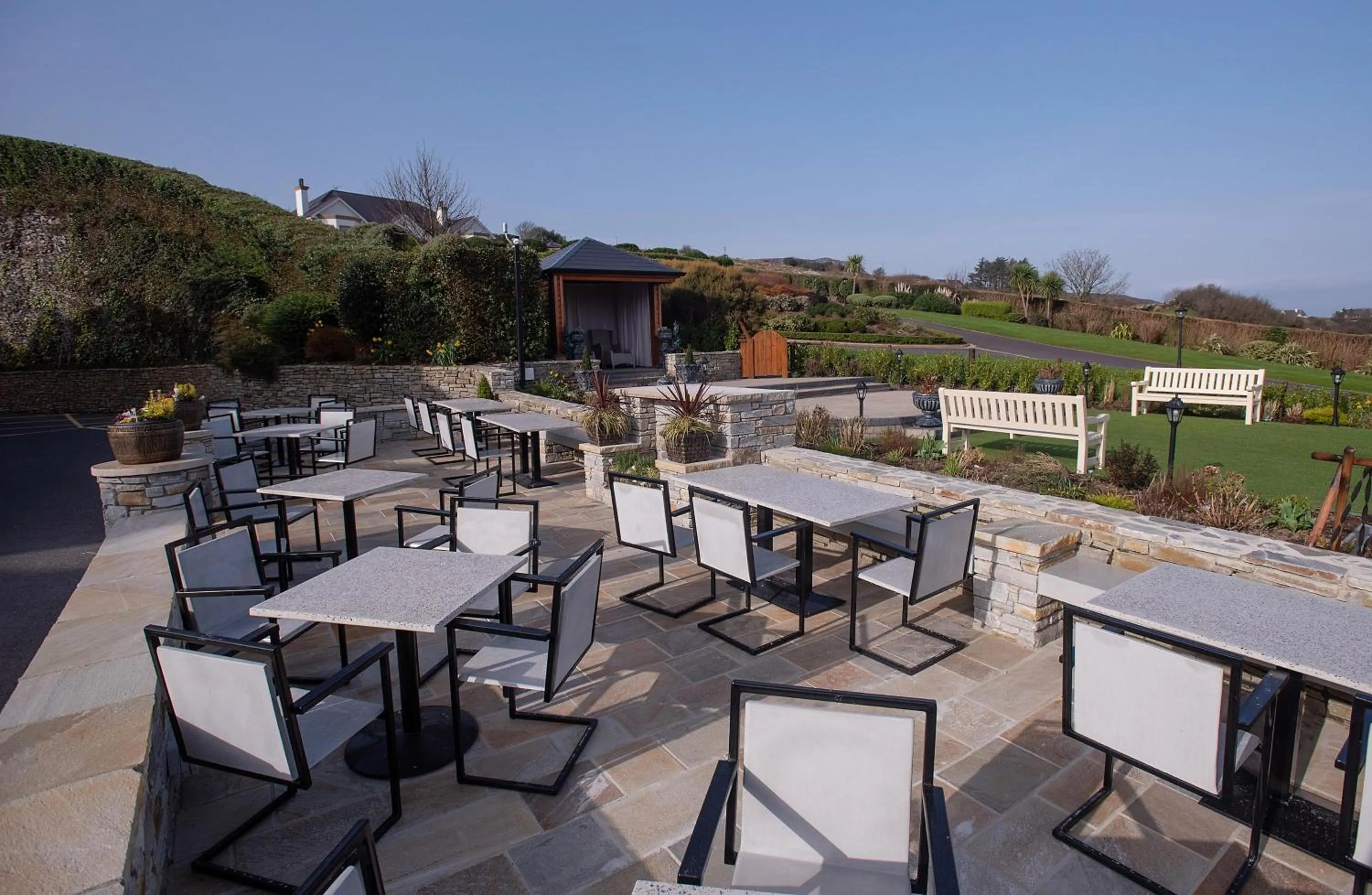 Balcony/Terrace in The Ballyliffin Lodge and Spa
