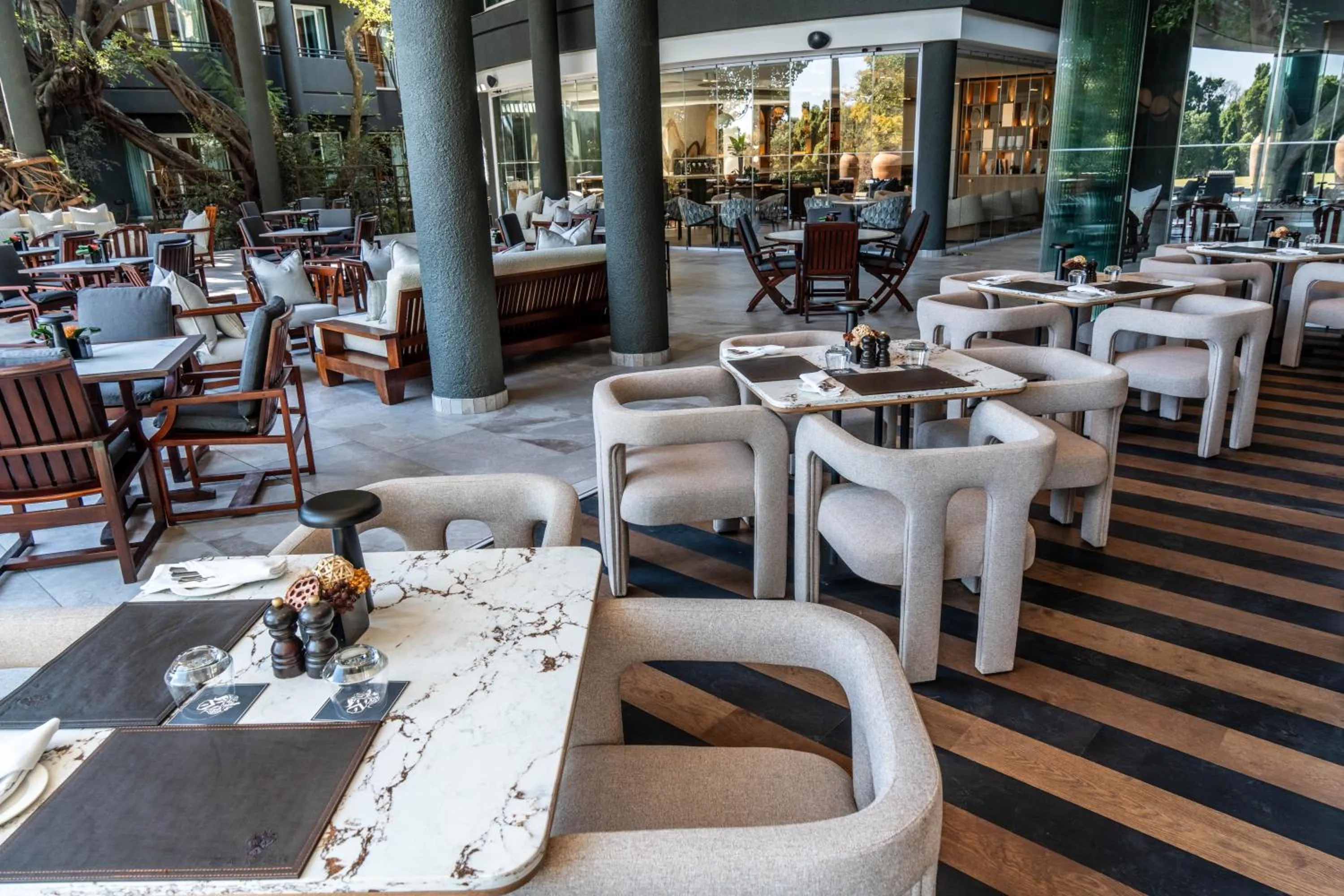 Restaurant/places to eat in Saxon Hotel, Villas & Spa