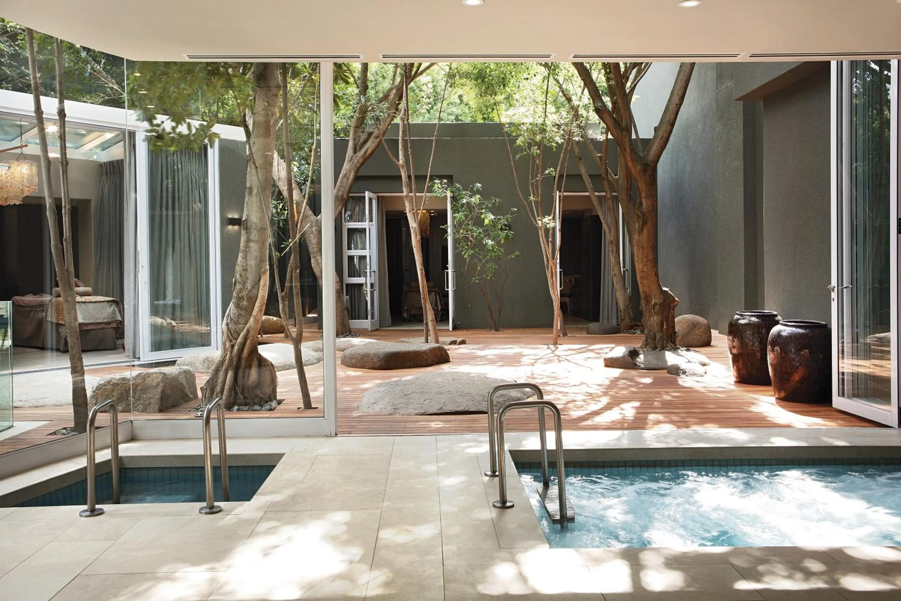 Spa and wellness centre/facilities in Saxon Hotel, Villas & Spa