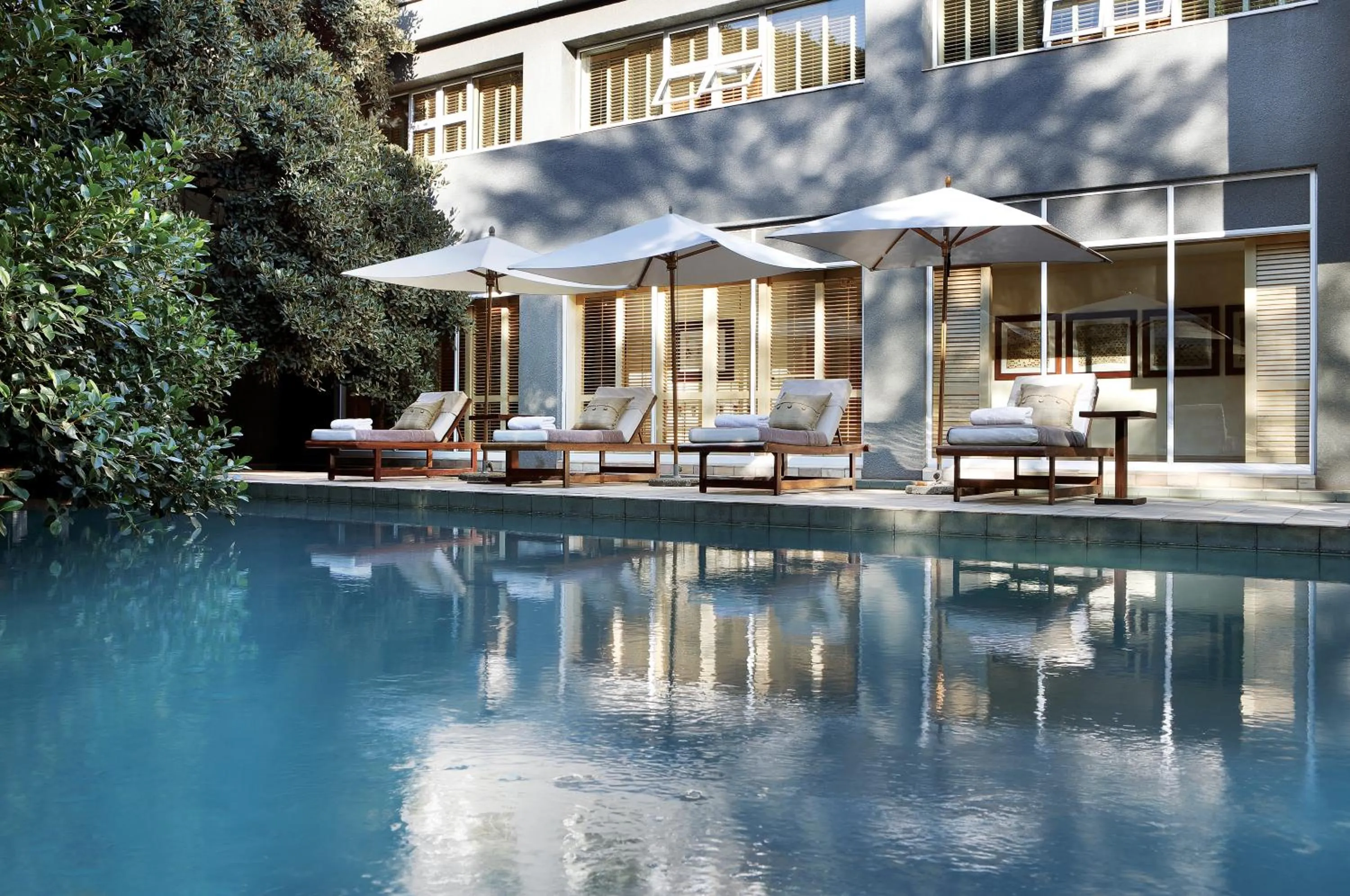 Swimming pool in Saxon Hotel, Villas & Spa