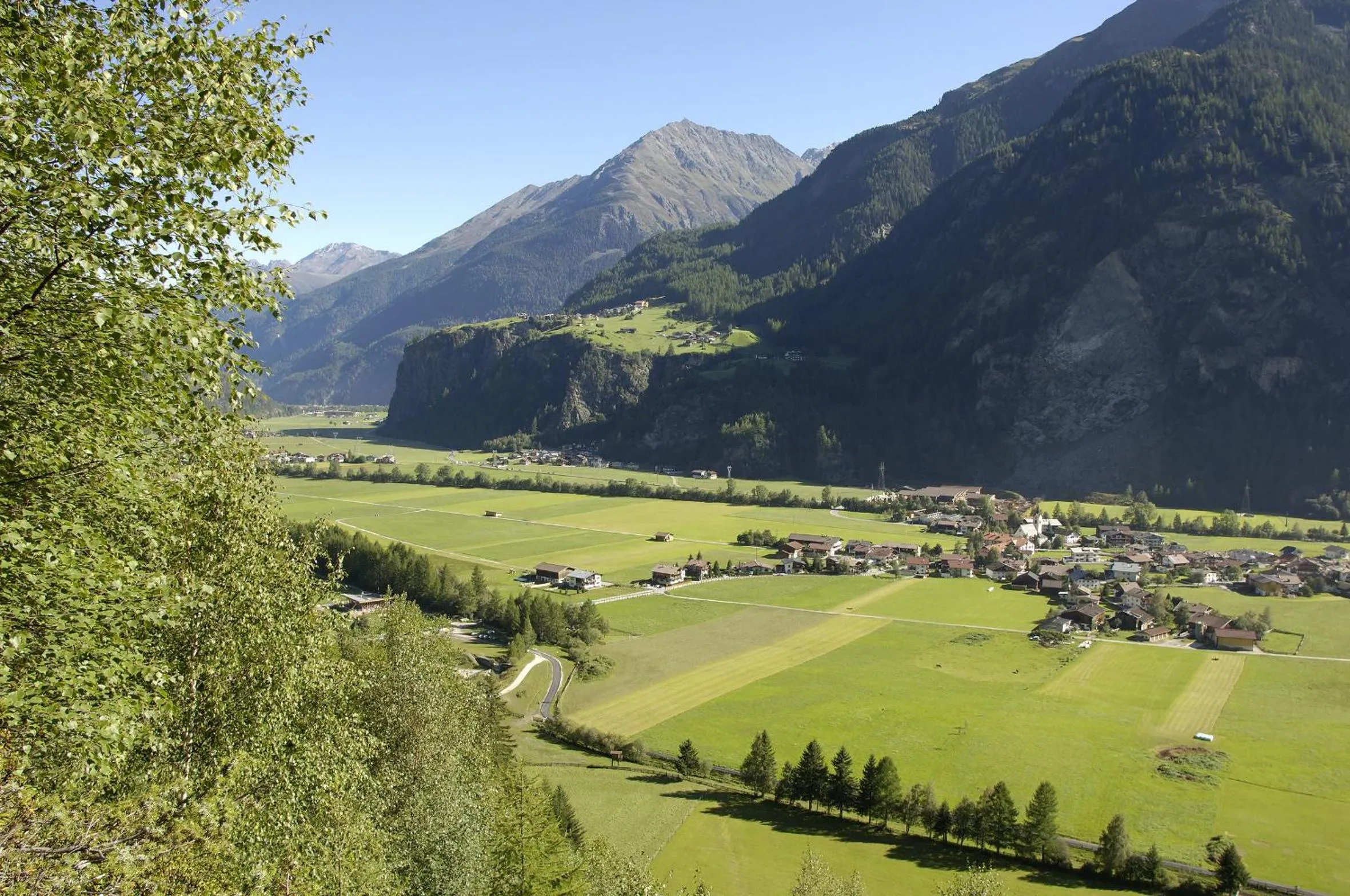 Natural landscape in Appartement Sporthütte Fiegl