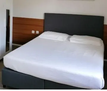 Bed in Hotel Gamper