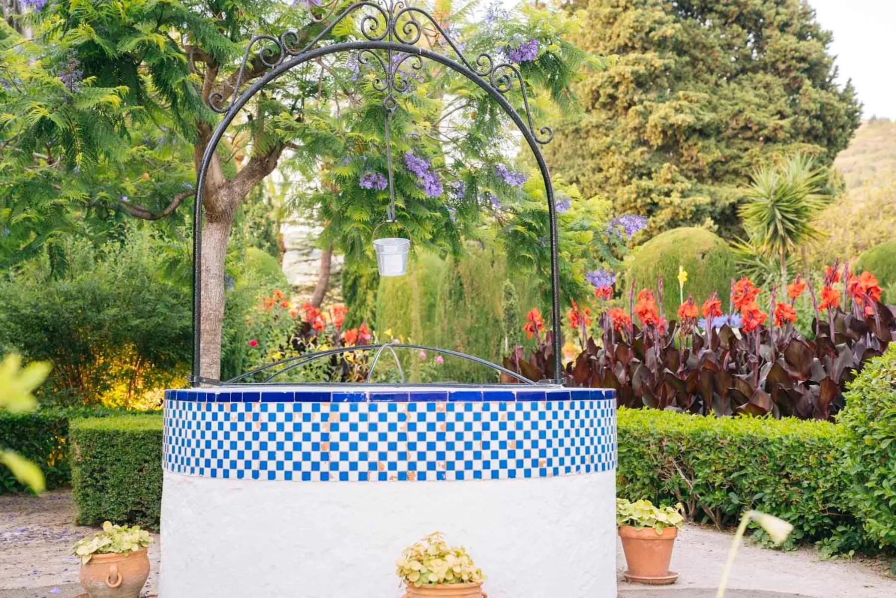 Garden in Casa de los Bates