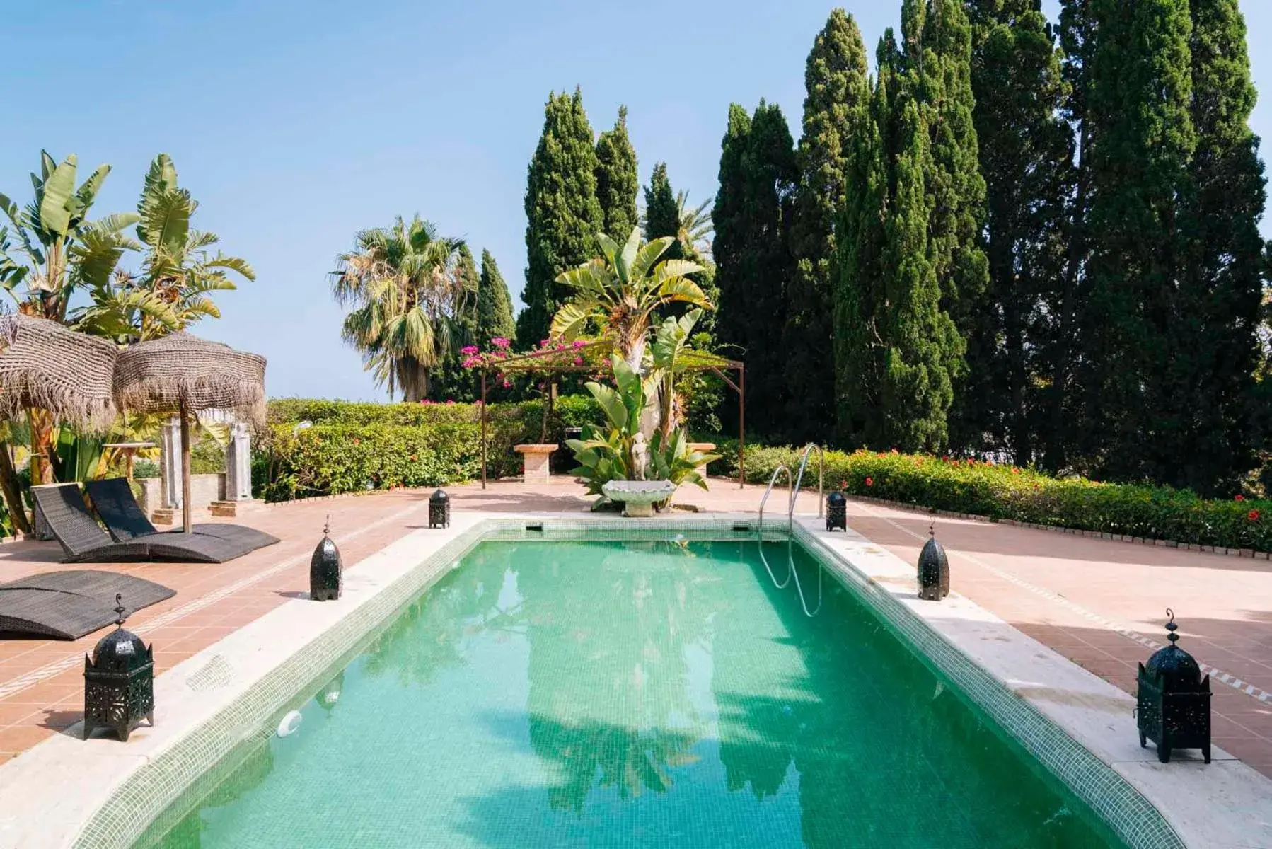 Swimming pool in Casa de los Bates Swimming pool in Casa de los Bates