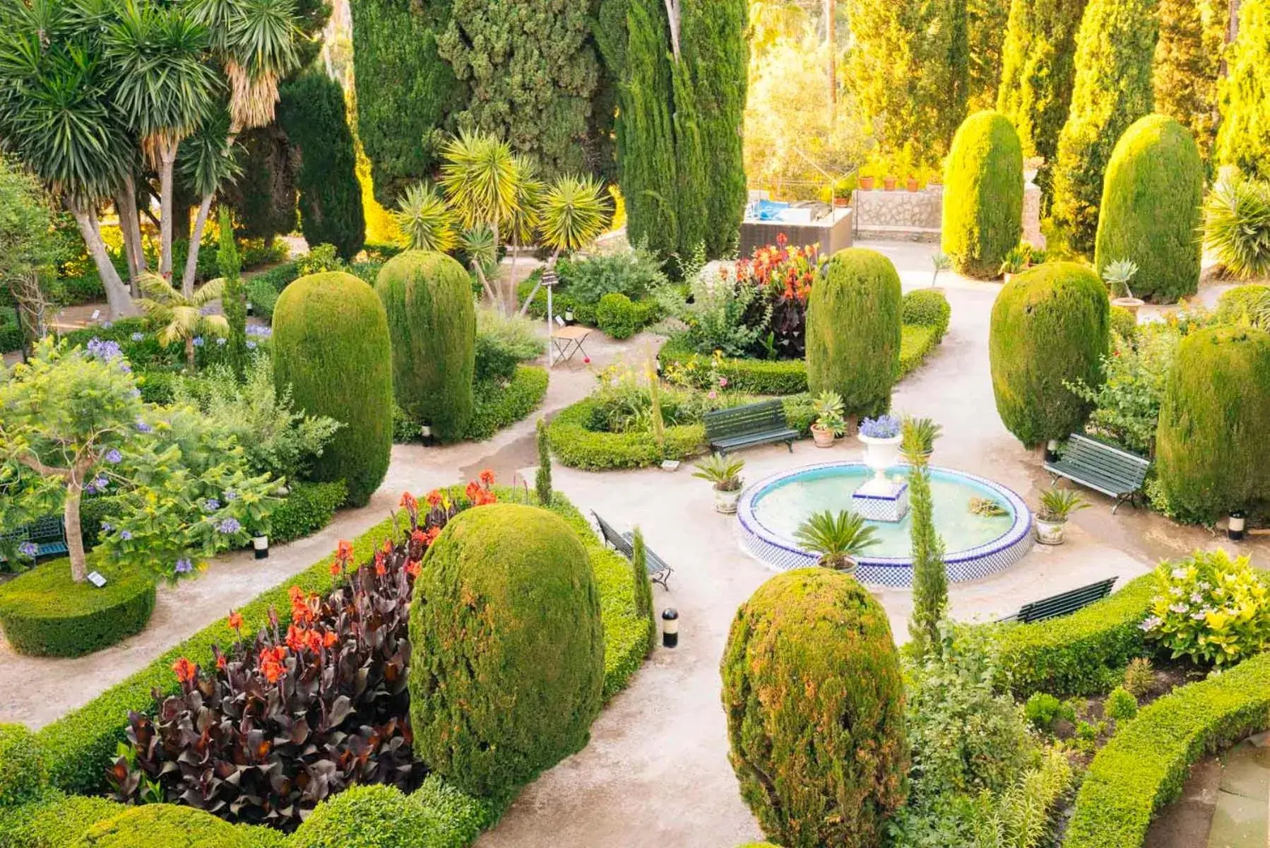 Bird's eye view in Casa de los Bates Bird's eye view in Casa de los Bates