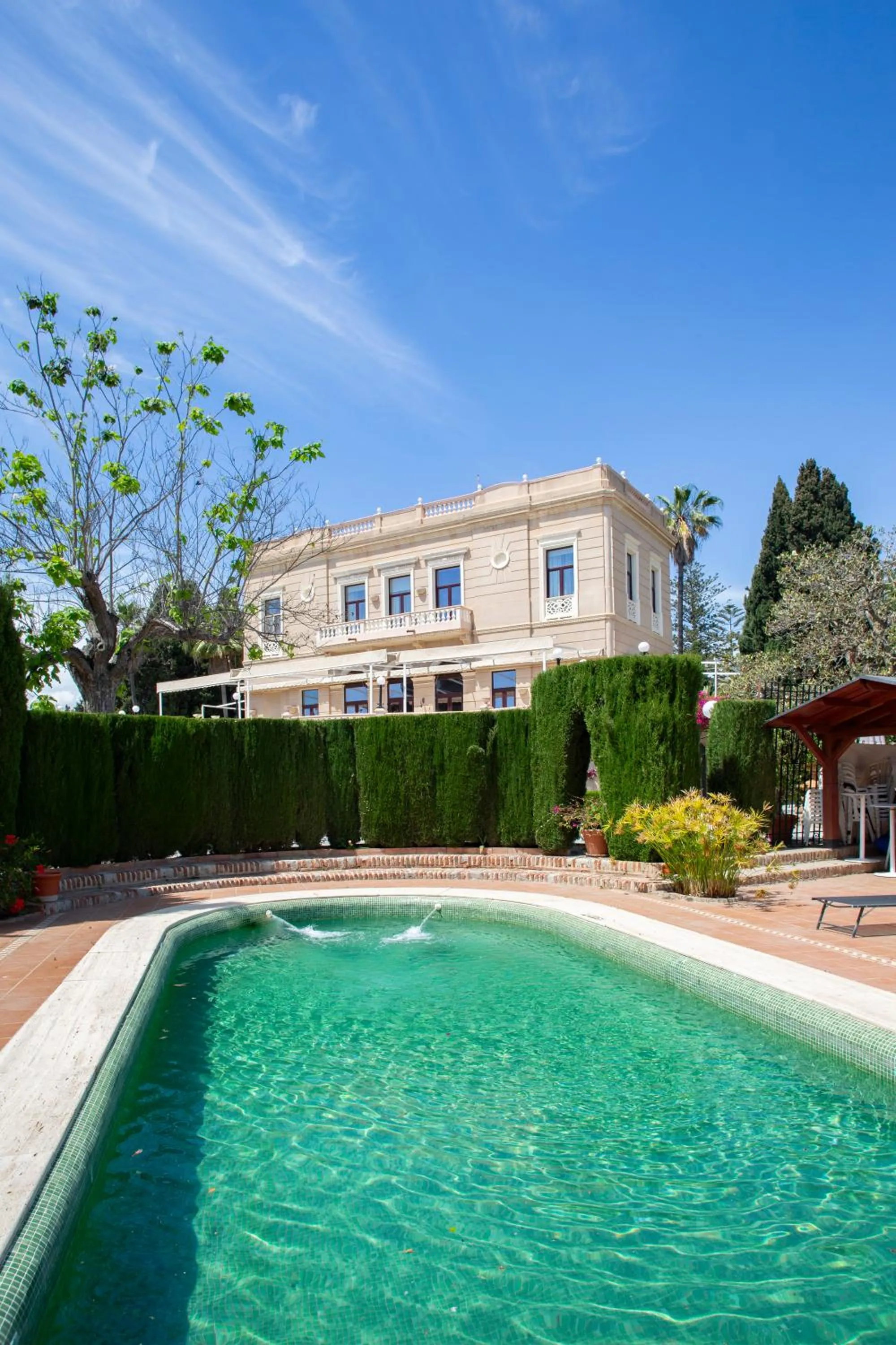 Swimming pool in Casa de los Bates