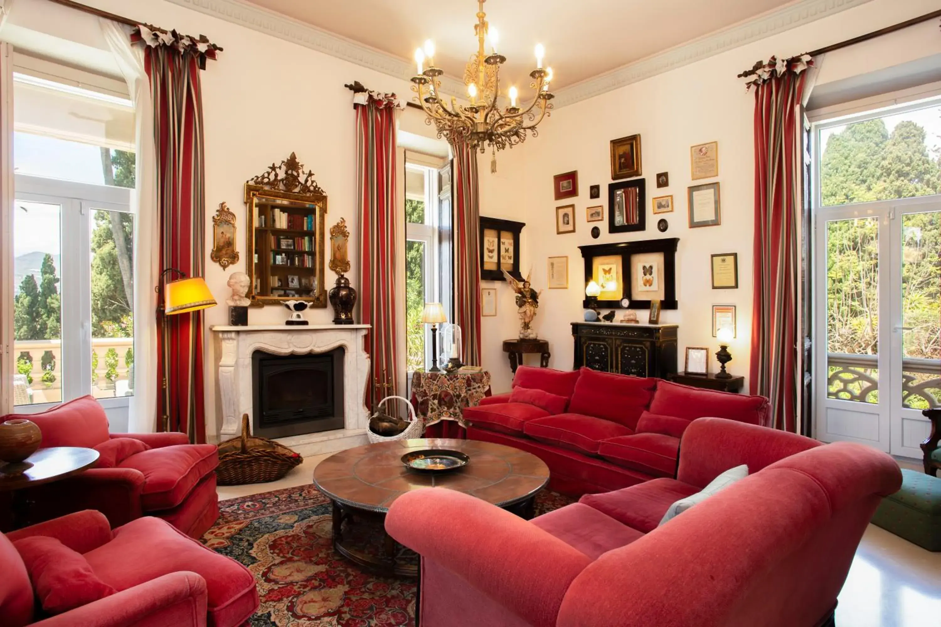 Living room in Casa de los Bates Living room in Casa de los Bates