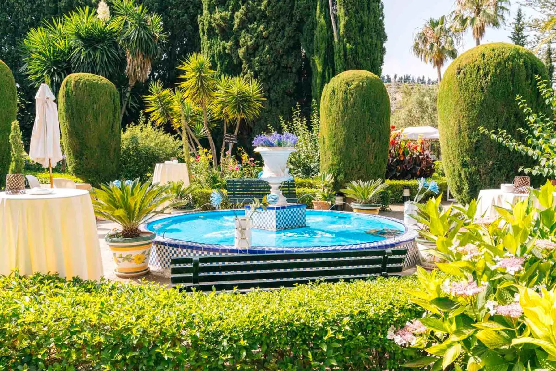 Garden in Casa de los Bates