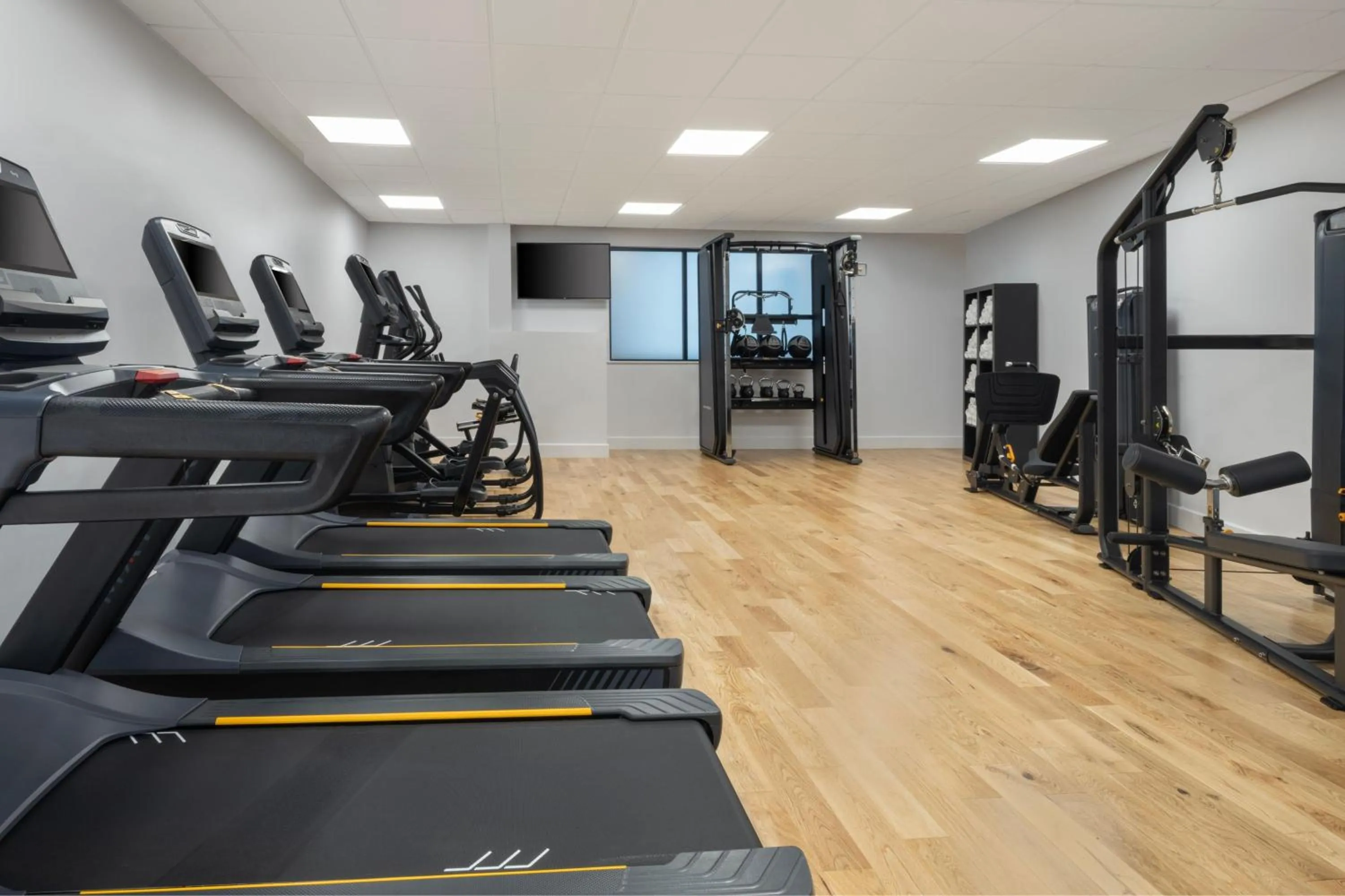 Fitness centre/facilities in Bournemouth Highcliff Marriott Hotel