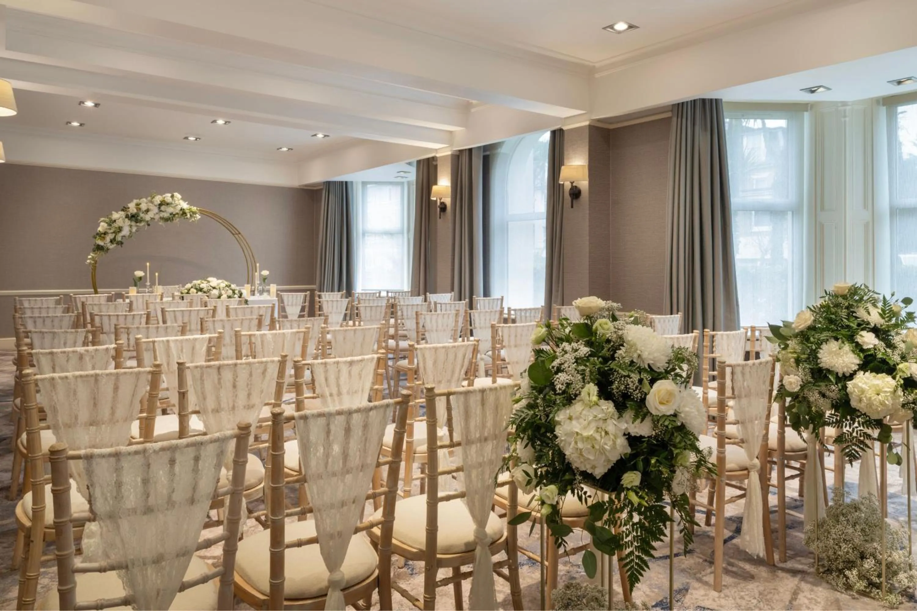 Banquet/Function facilities in Bournemouth Highcliff Marriott Hotel