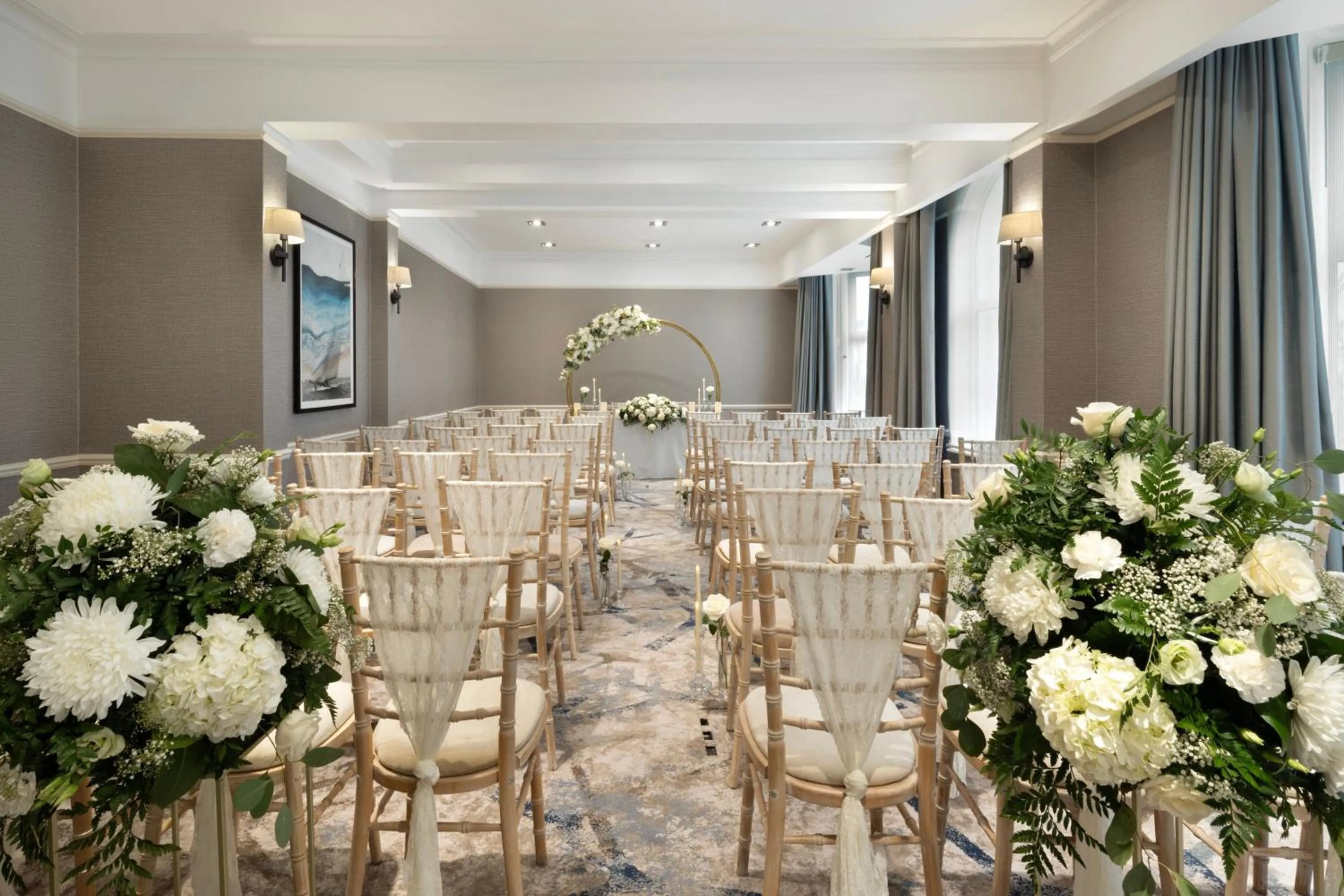 Banquet/Function facilities in Bournemouth Highcliff Marriott Hotel