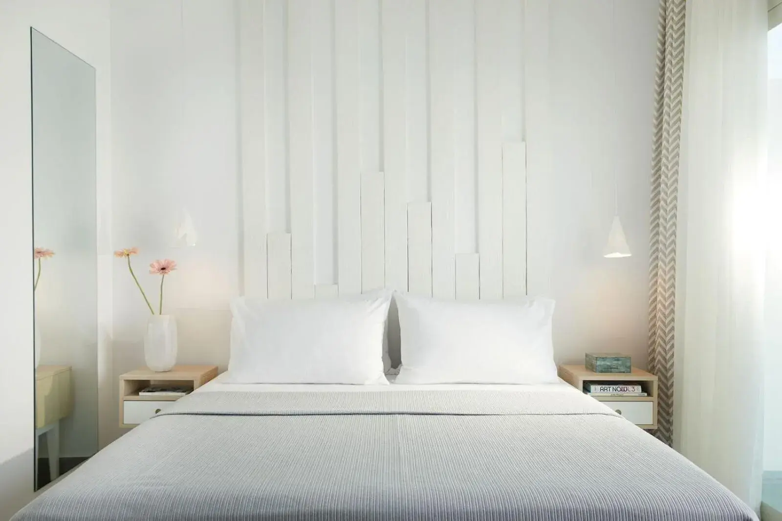 Bed in Hotel Alkyonis Bed in Hotel Alkyonis