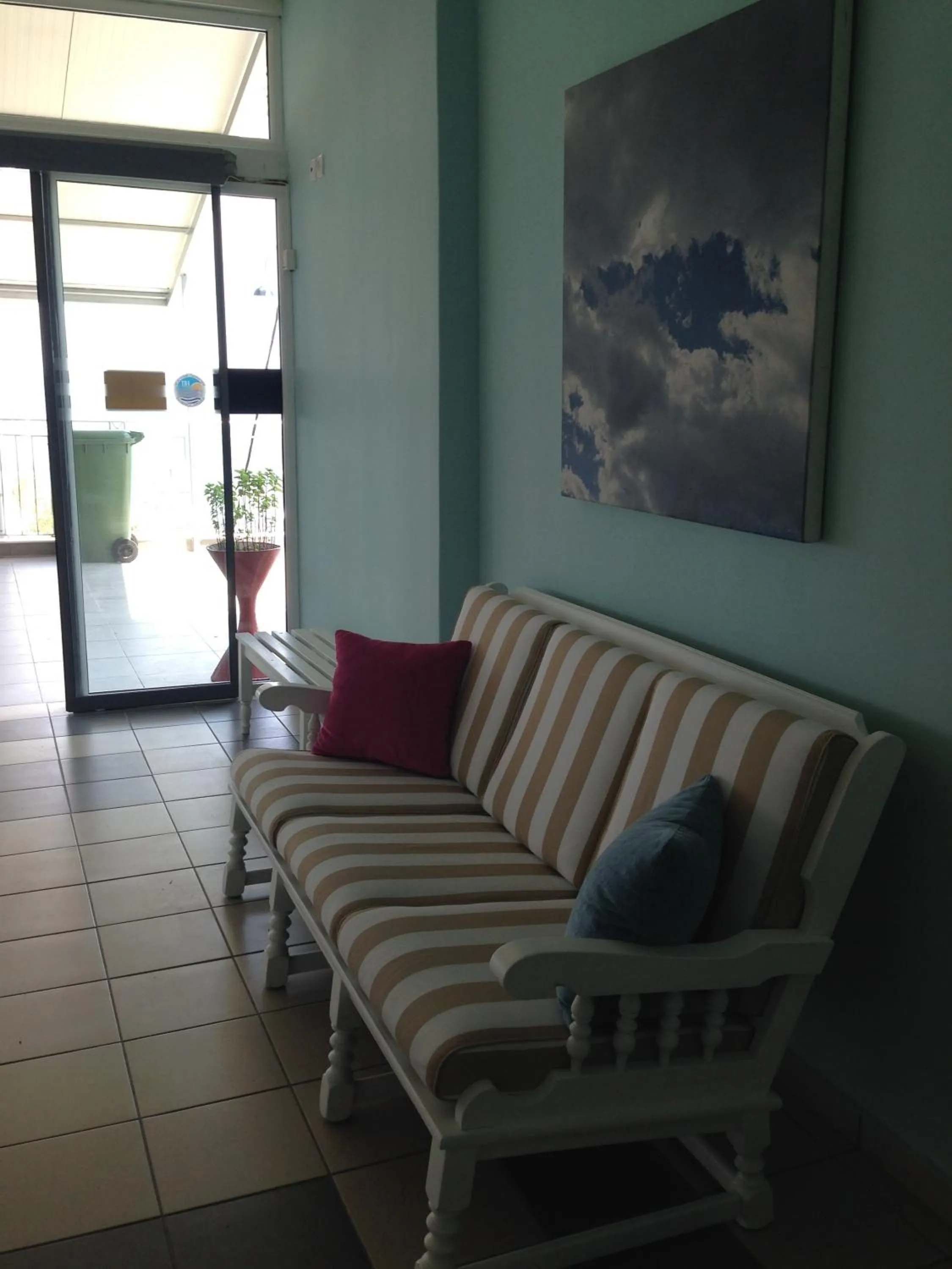 Lobby or reception in Hotel Alkyonis