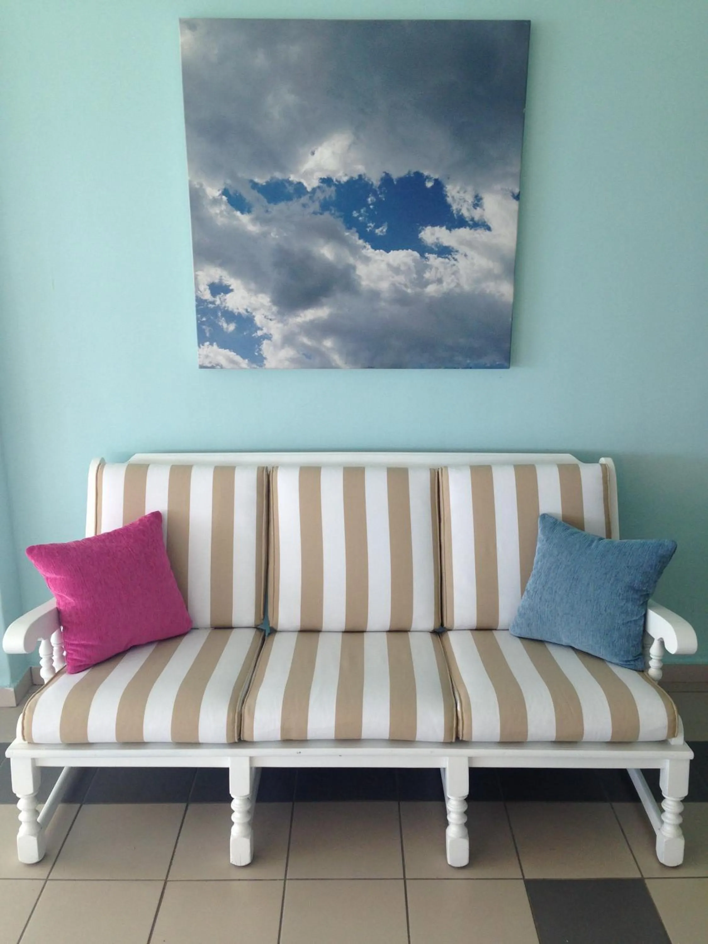 Lobby or reception in Hotel Alkyonis