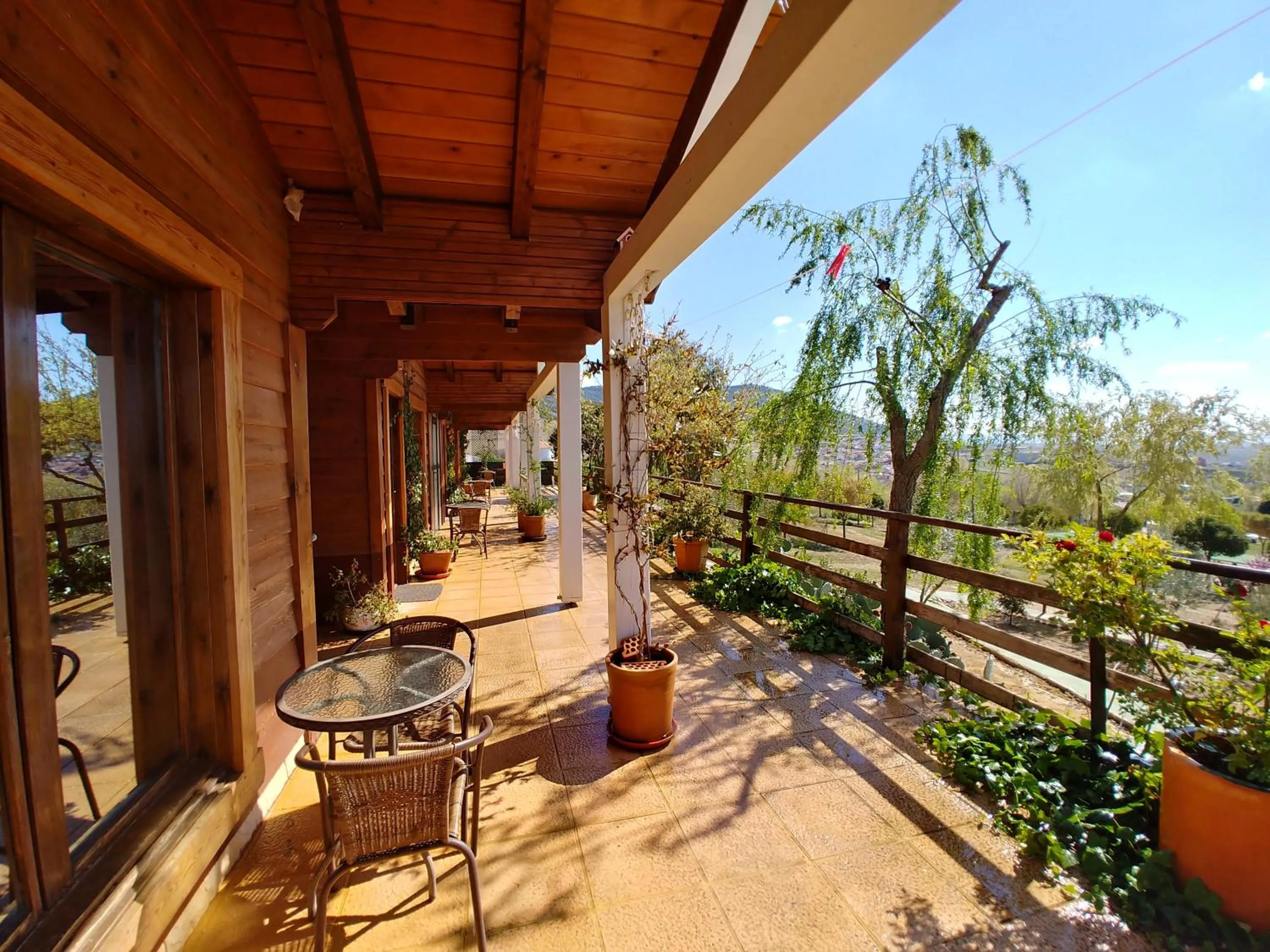 Balcony/Terrace in Casa del Valle, Lodges
