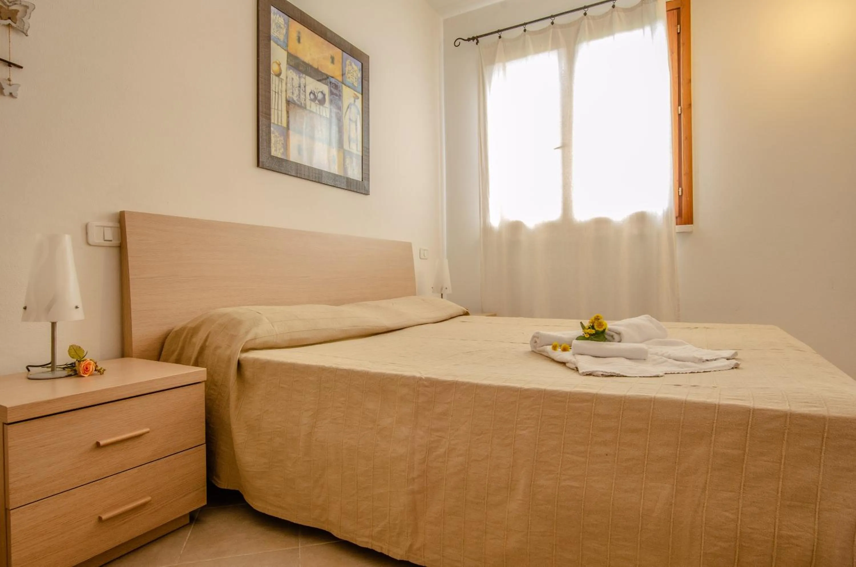 Bedroom, Bed in Residence Cernaia - Private Cottage