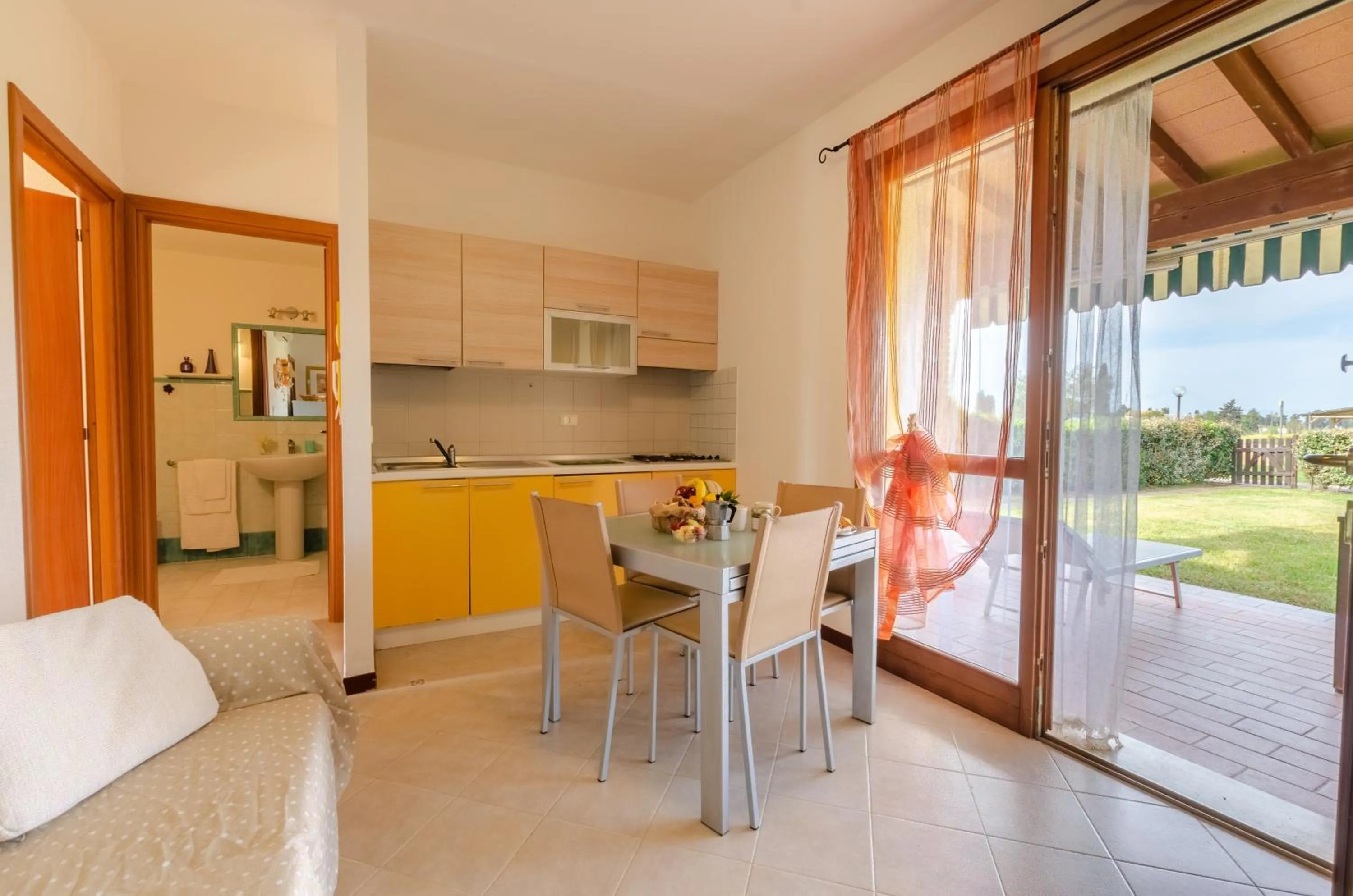 Kitchen or kitchenette in Residence Cernaia - Private Cottage