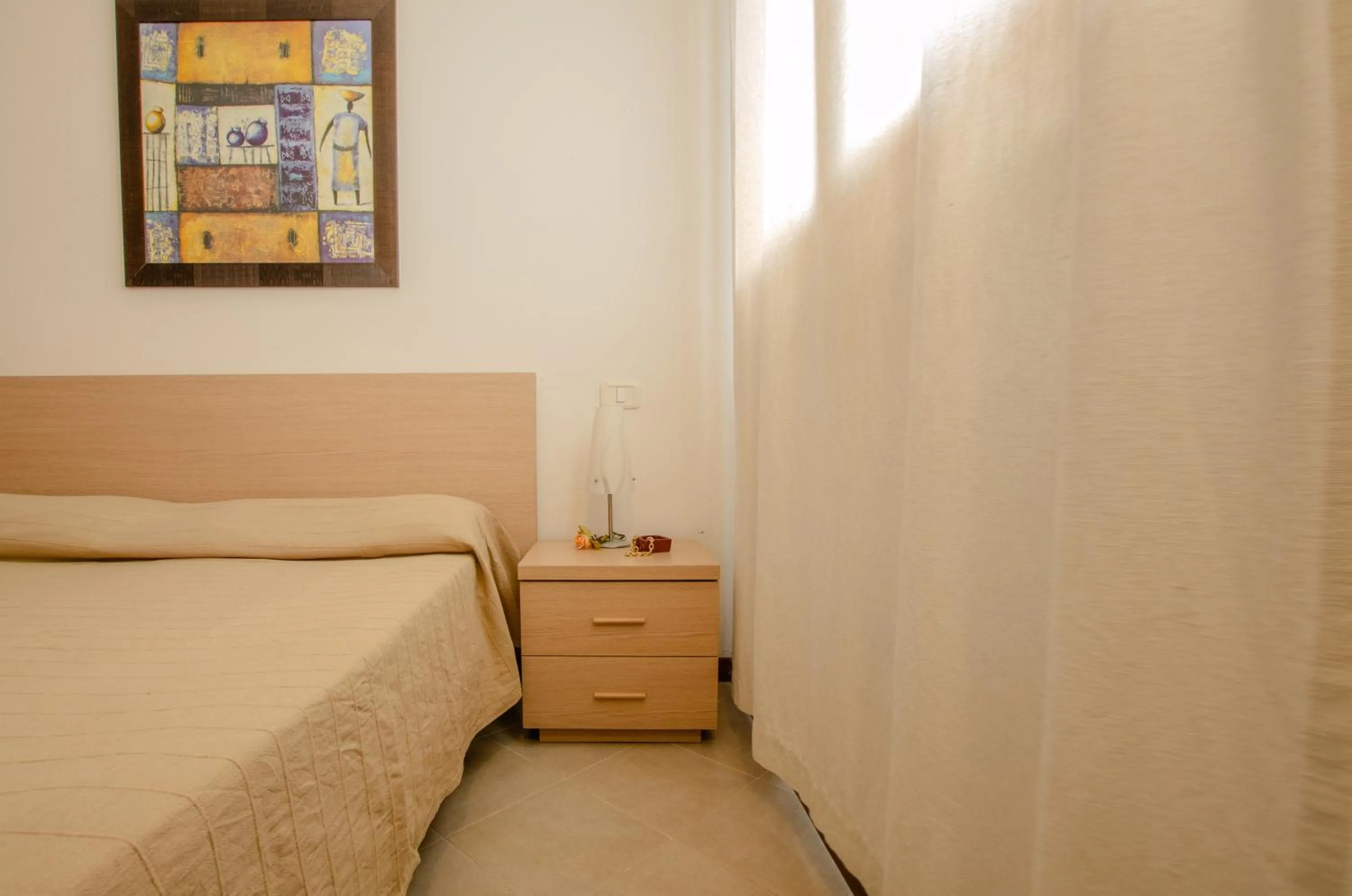 Bedroom, Bed in Residence Cernaia - Private Cottage