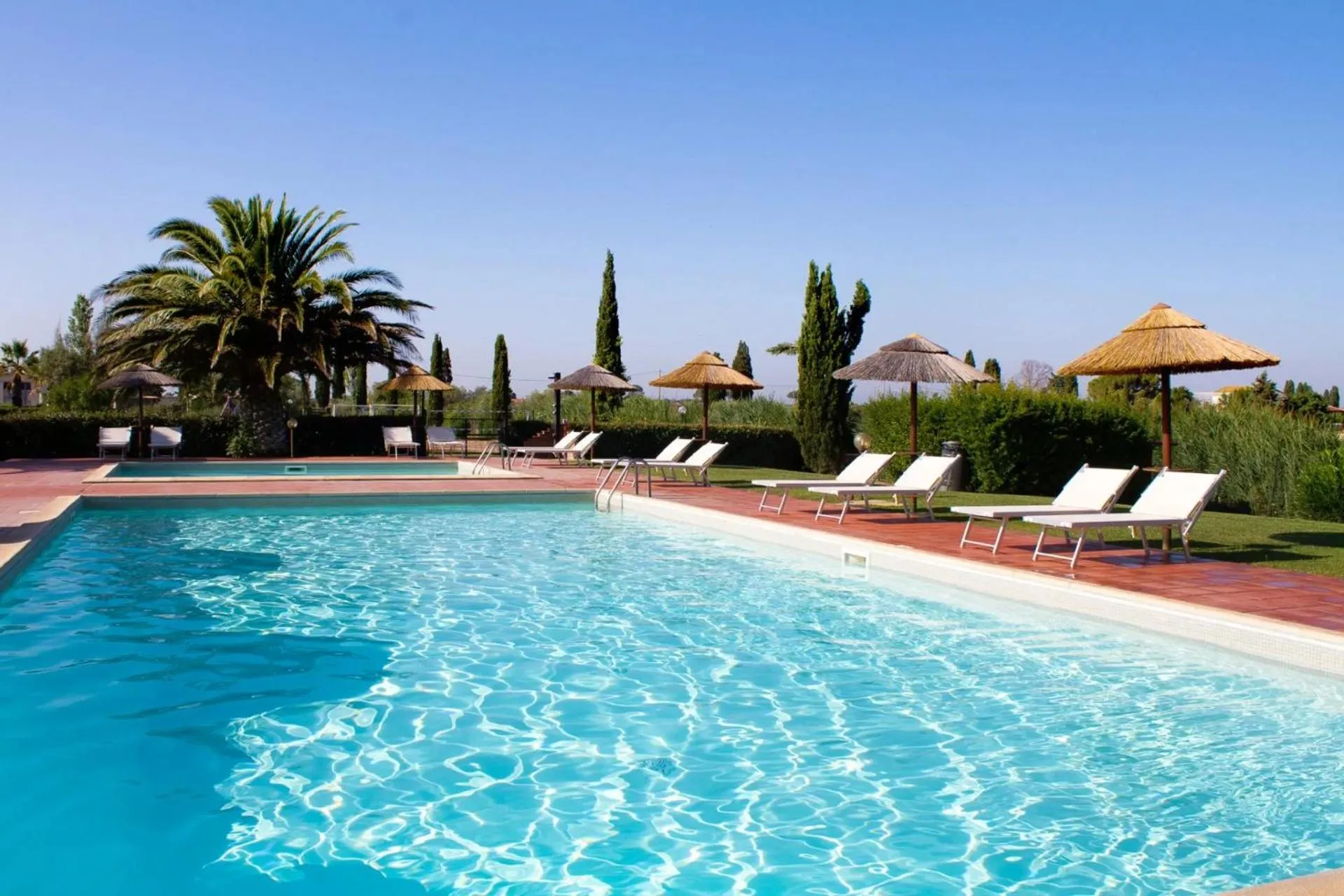 sunbed in Residence Cernaia - Private Cottage