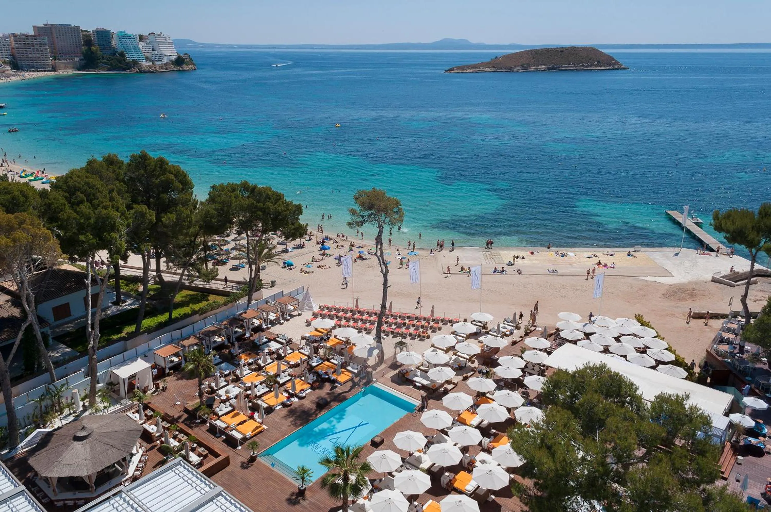 Beach in Meliá South Beach