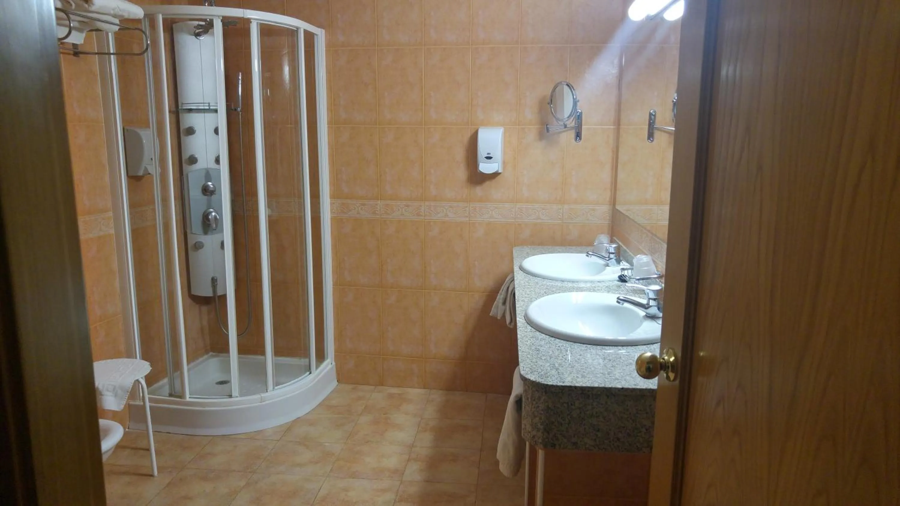 Bathroom in Hotel Cabañas