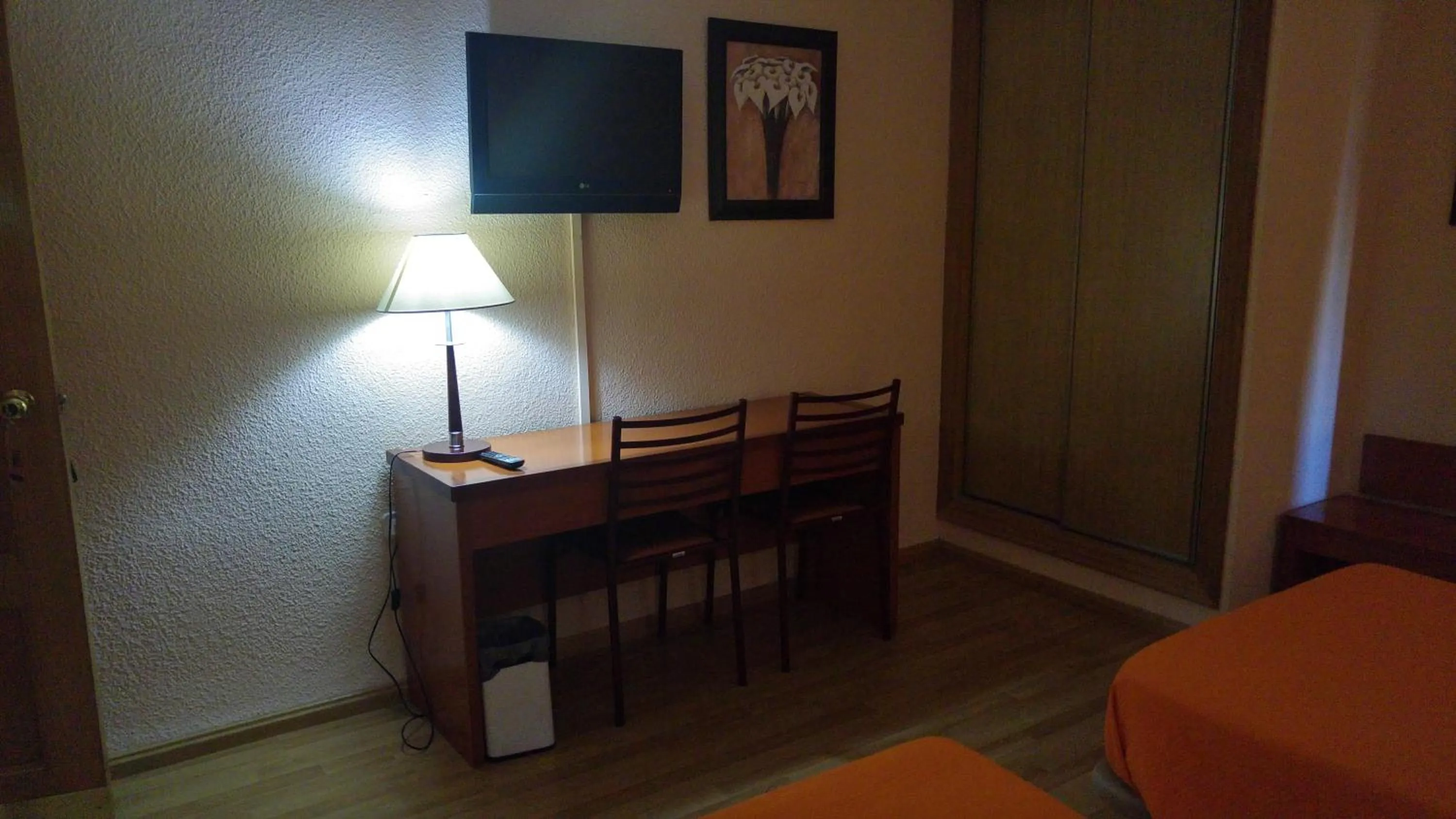 Decorative detail, Bed in Hotel Cabañas