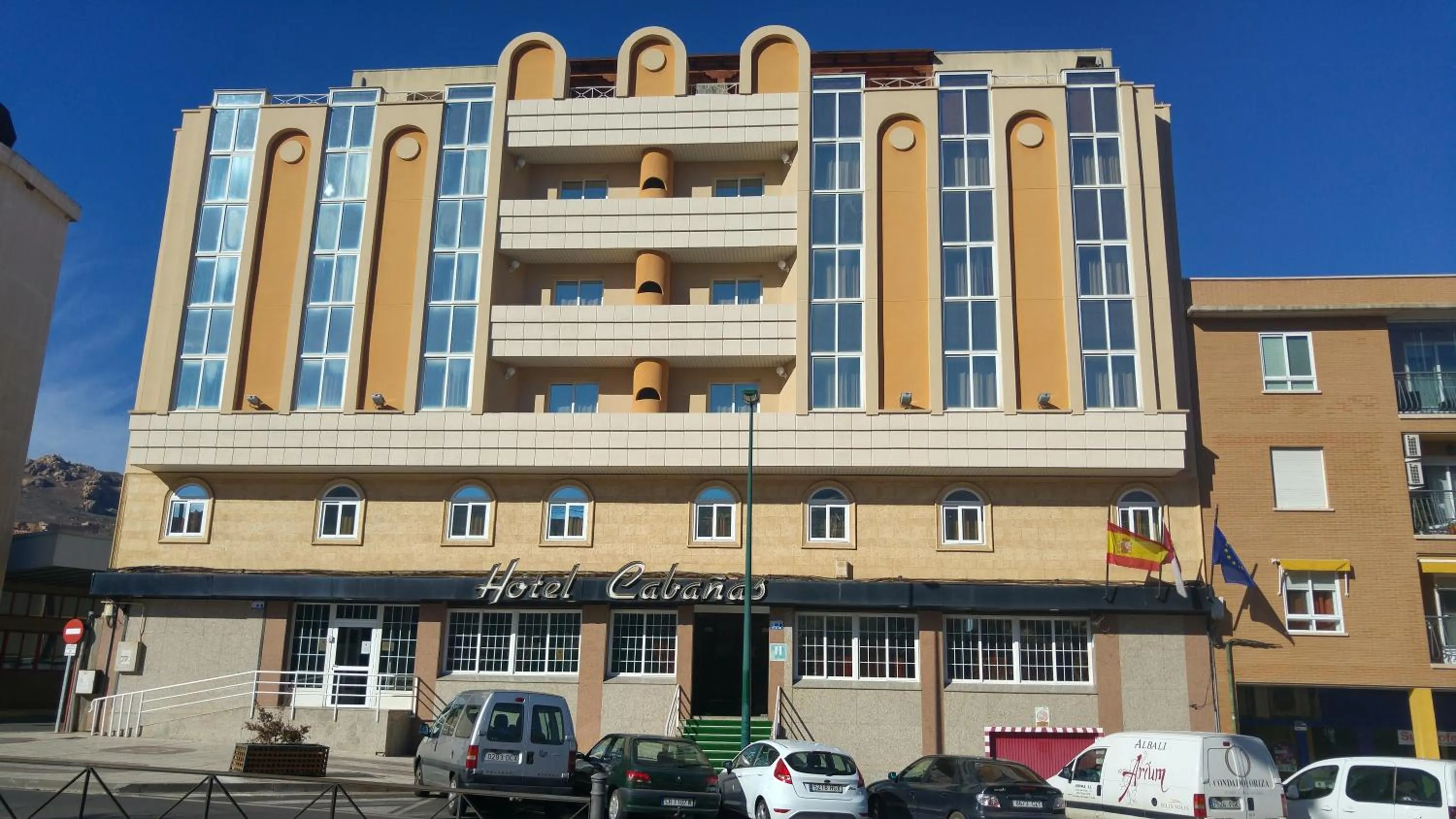 Property building in Hotel Cabañas