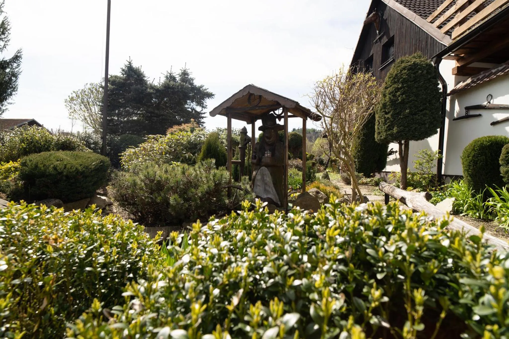 Garden in Pension Regina