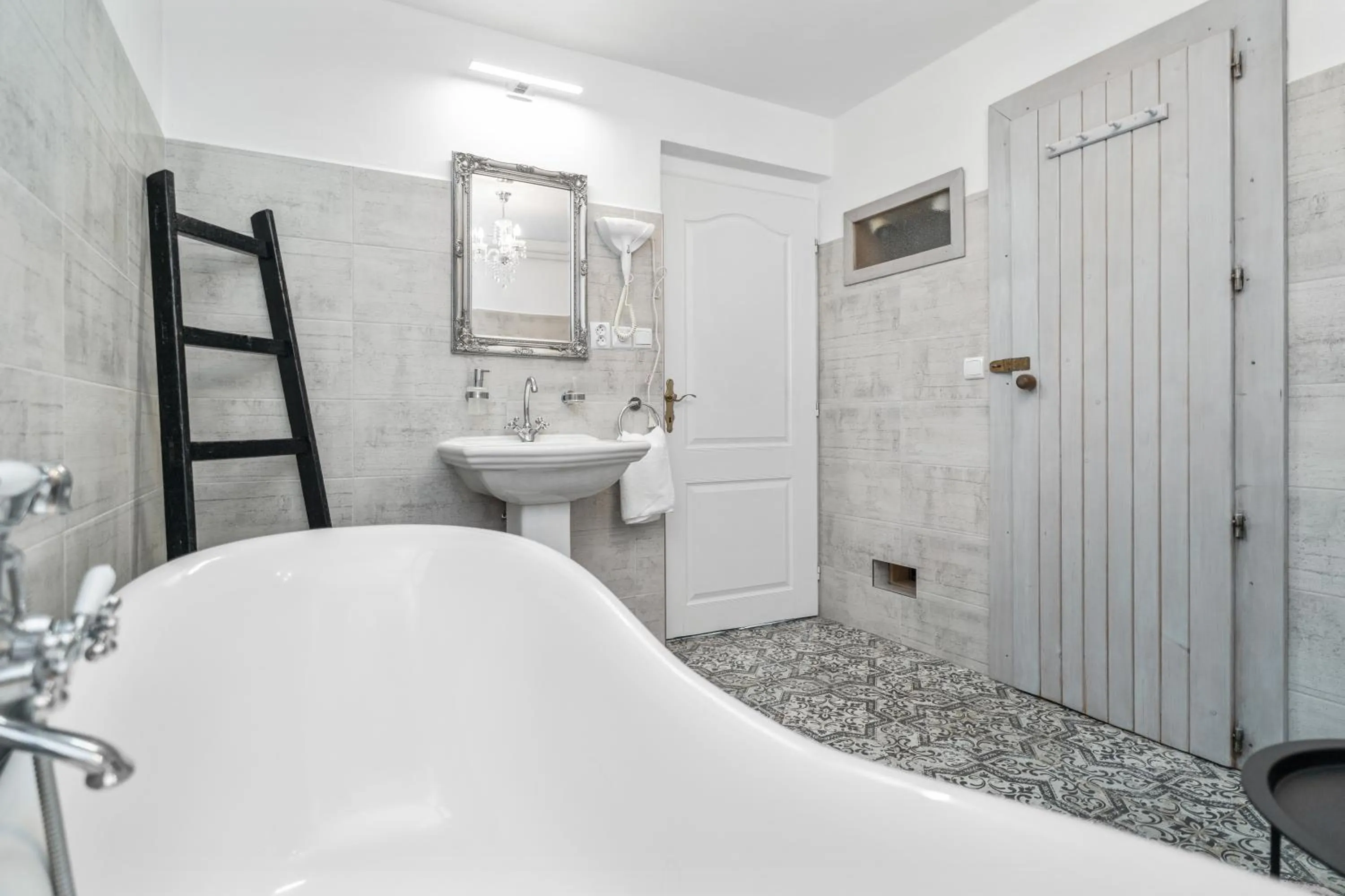 Bathroom in Pension Regina