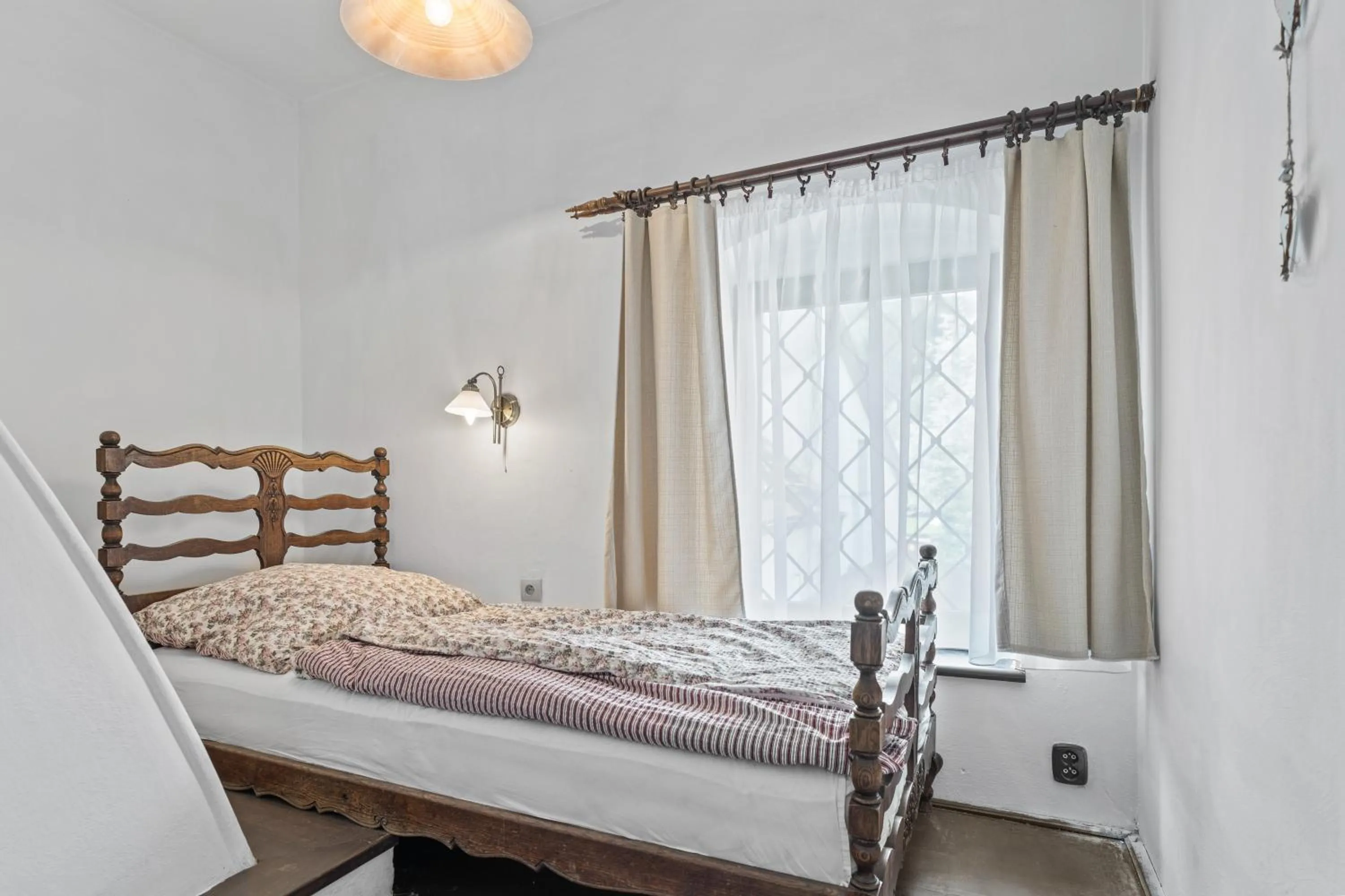 Bedroom, Bed in Pension Regina