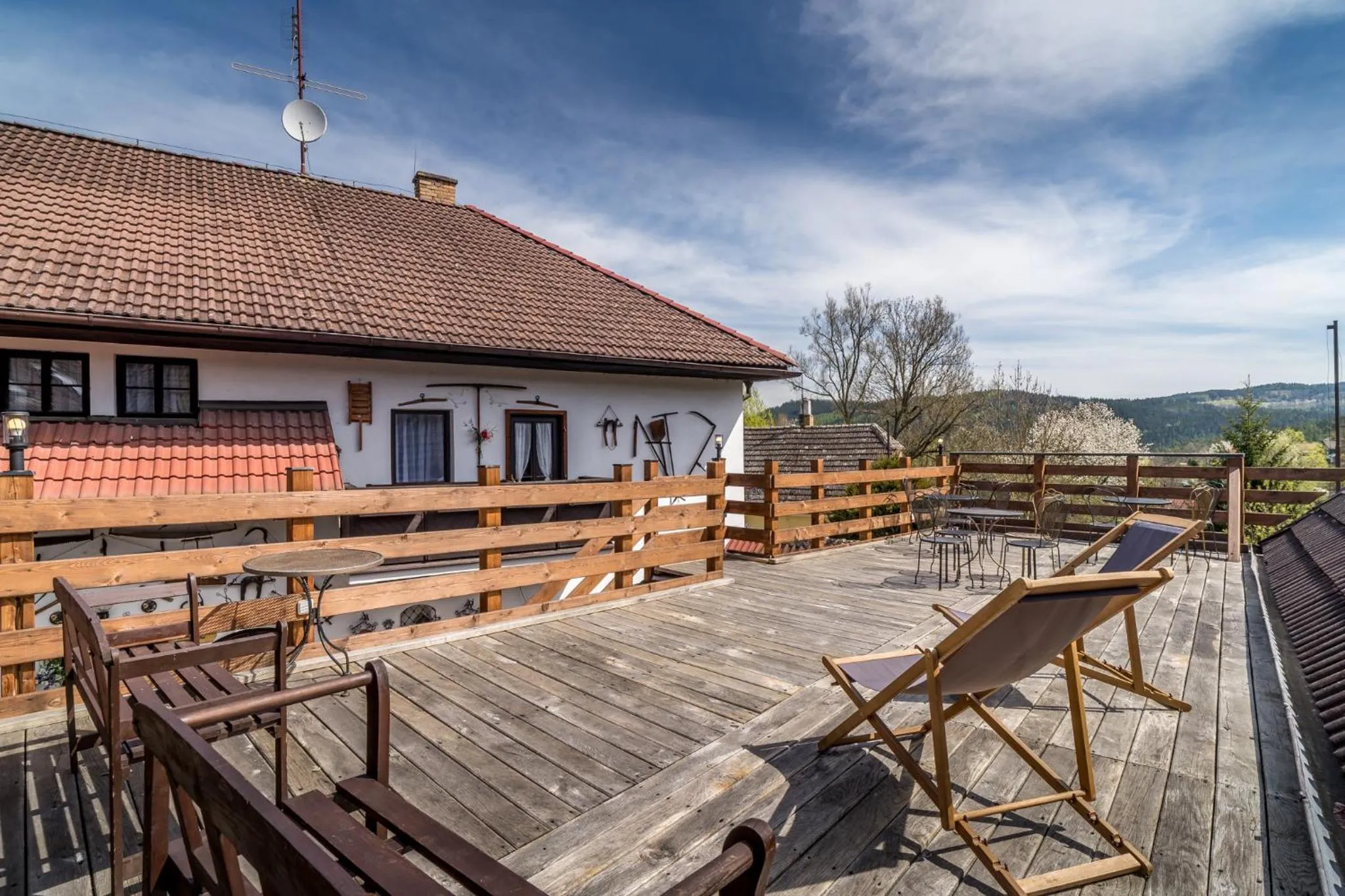 Garden in Pension Regina