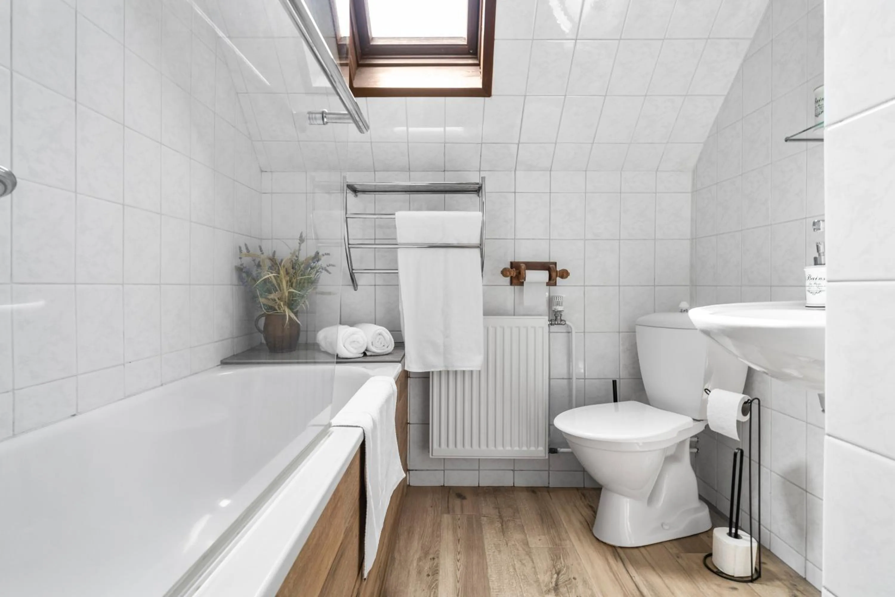 Bathroom in Pension Regina