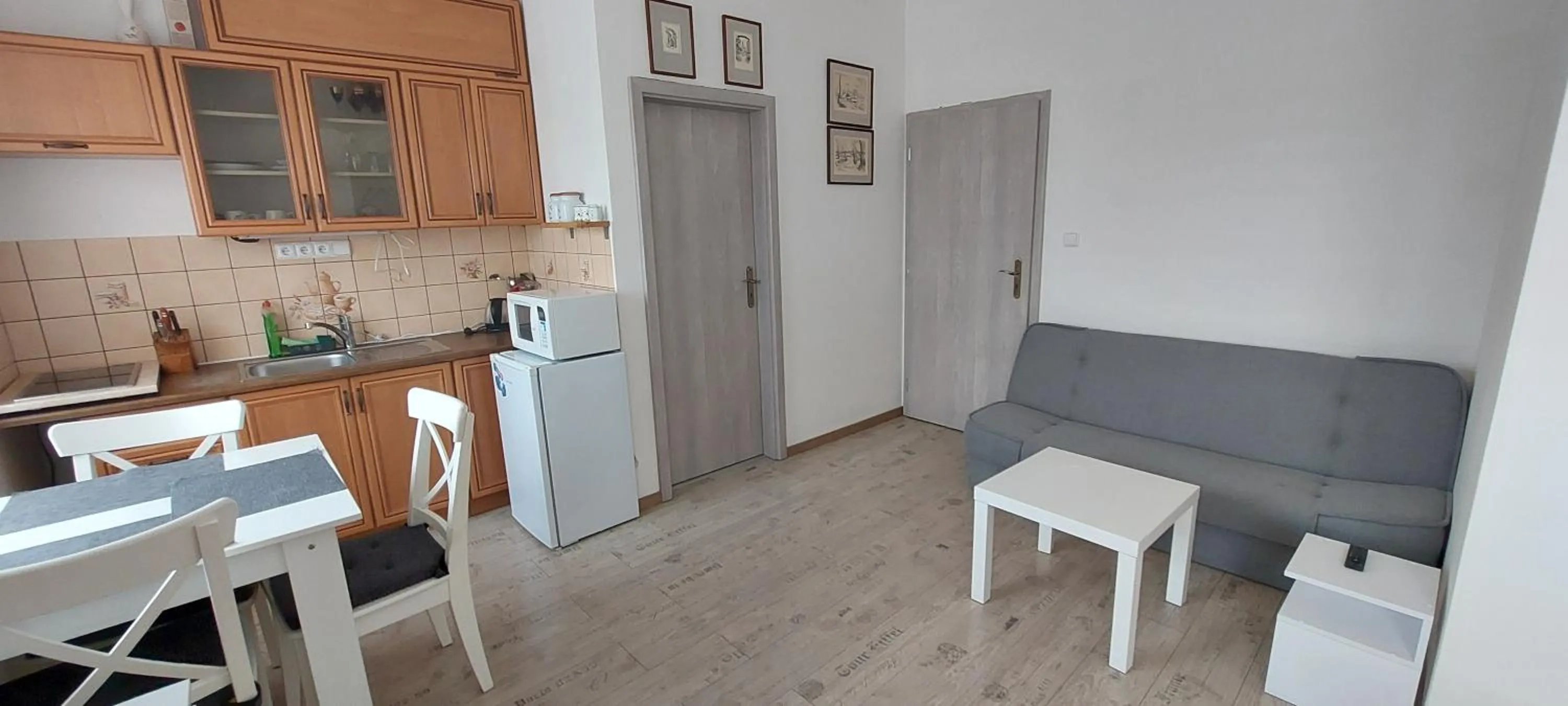 Seating area in Penzion-Na Navsi