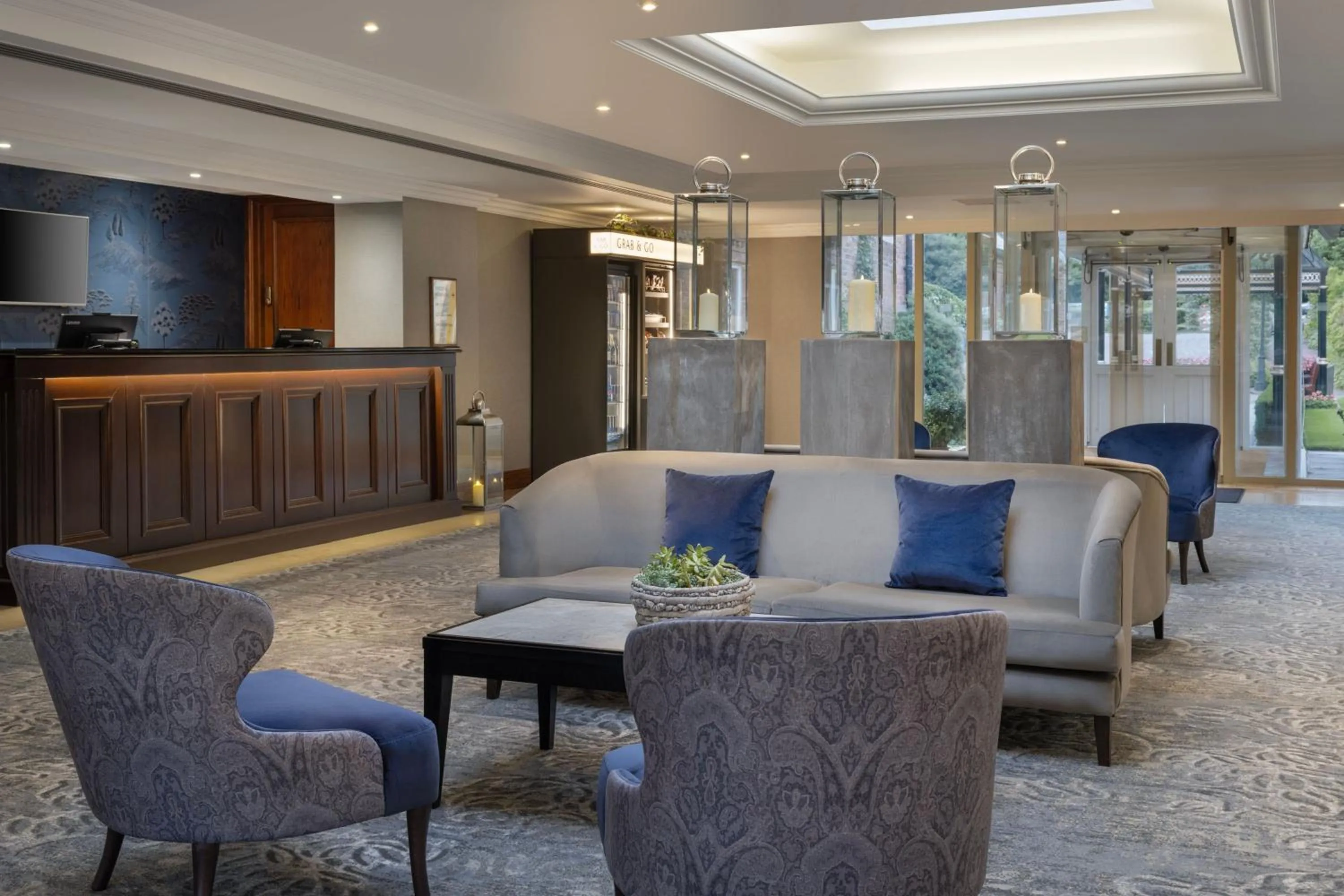 Lobby or reception in Delta Hotels by Marriott Worsley Park Country Club