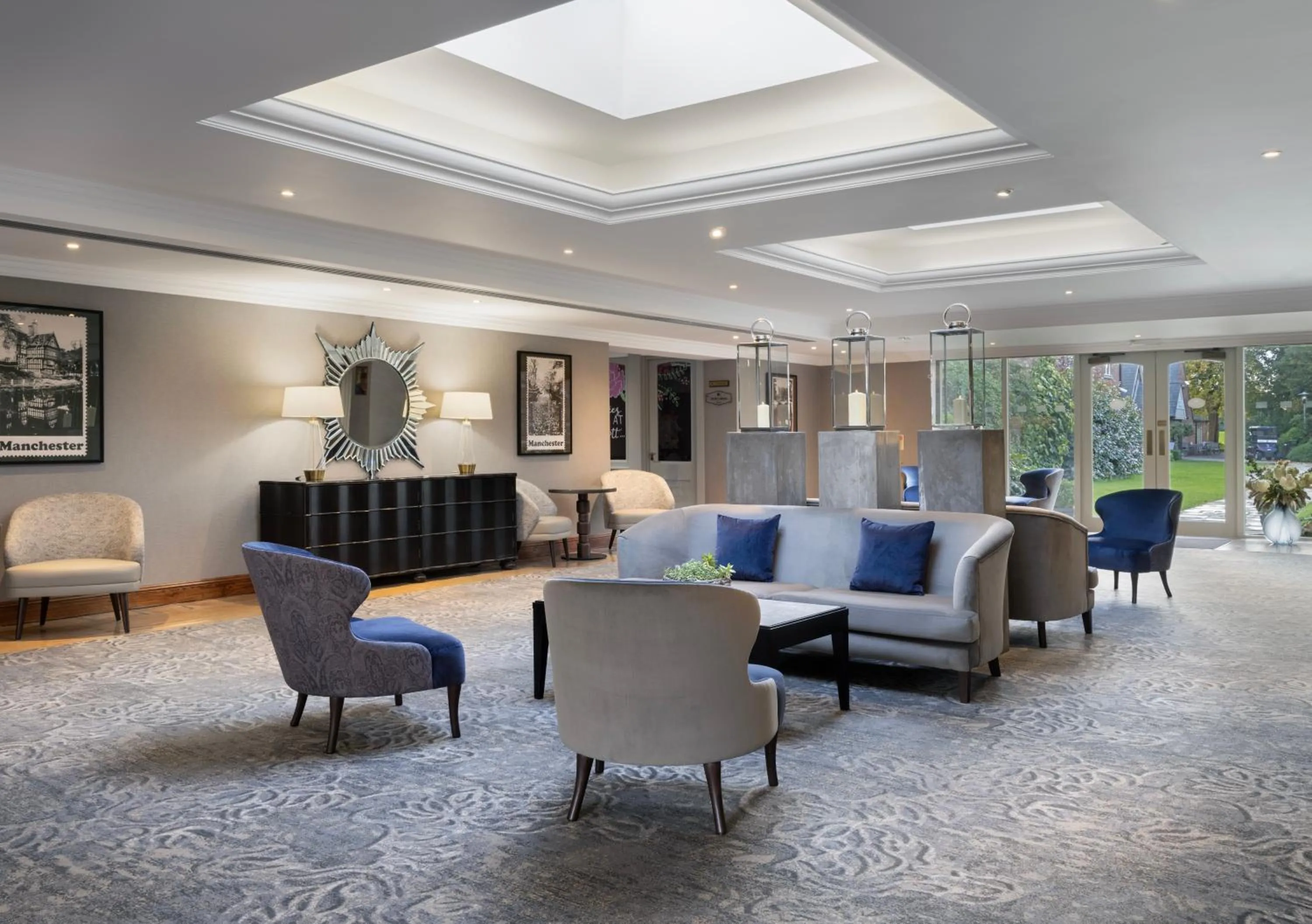Lobby or reception in Delta Hotels by Marriott Worsley Park Country Club