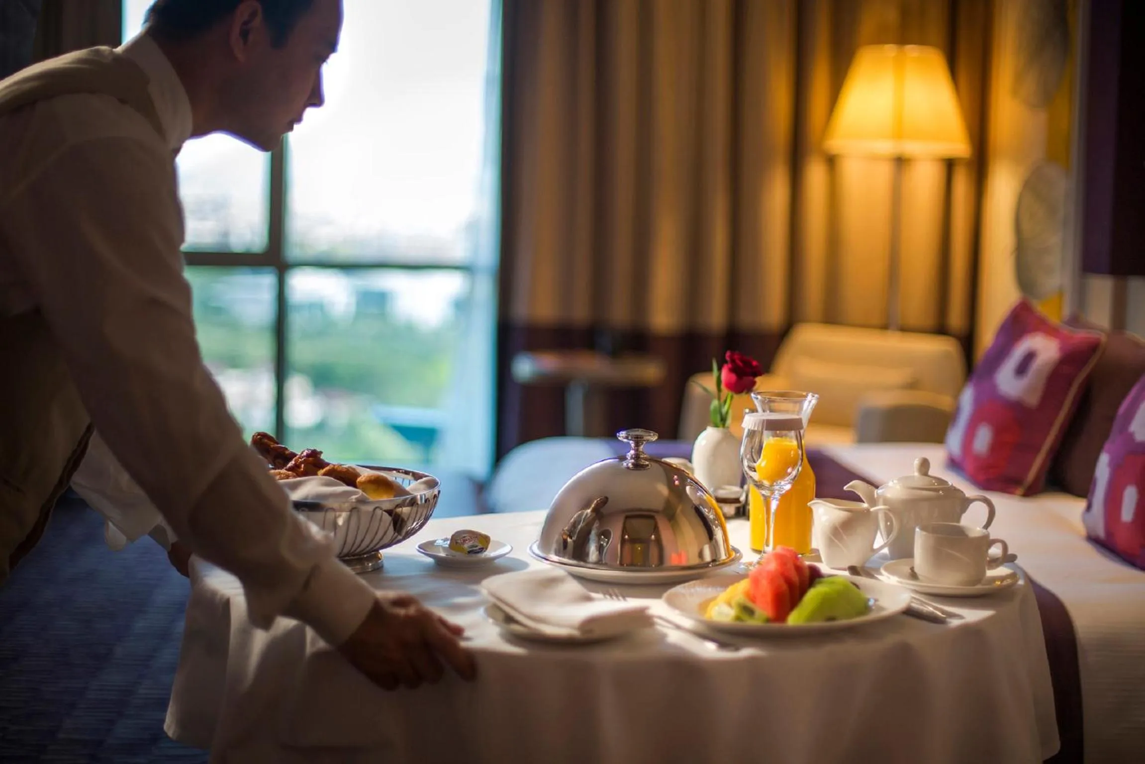 Food close-up in Erbil Rotana