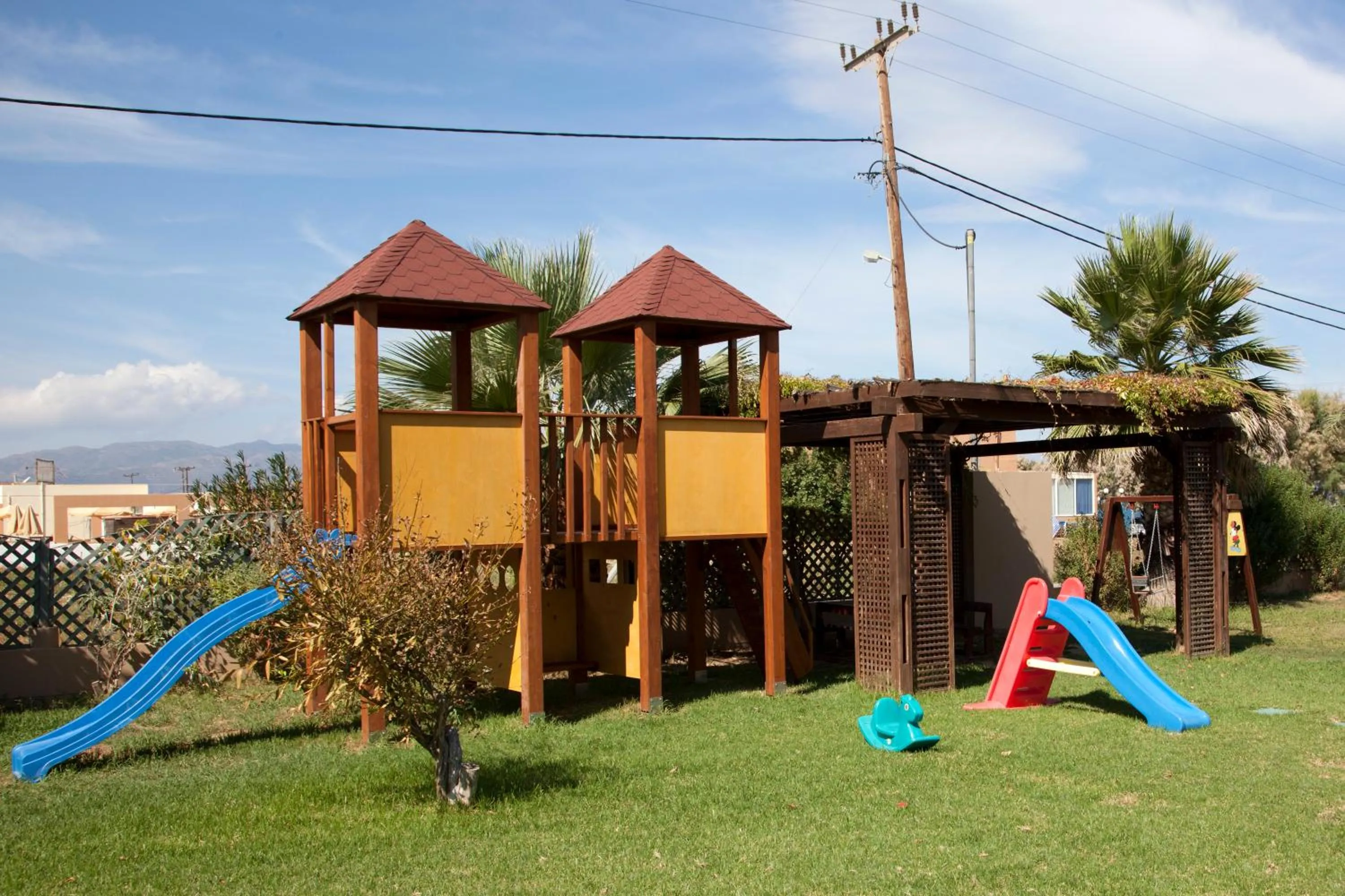 Children play ground in Maleme Mare