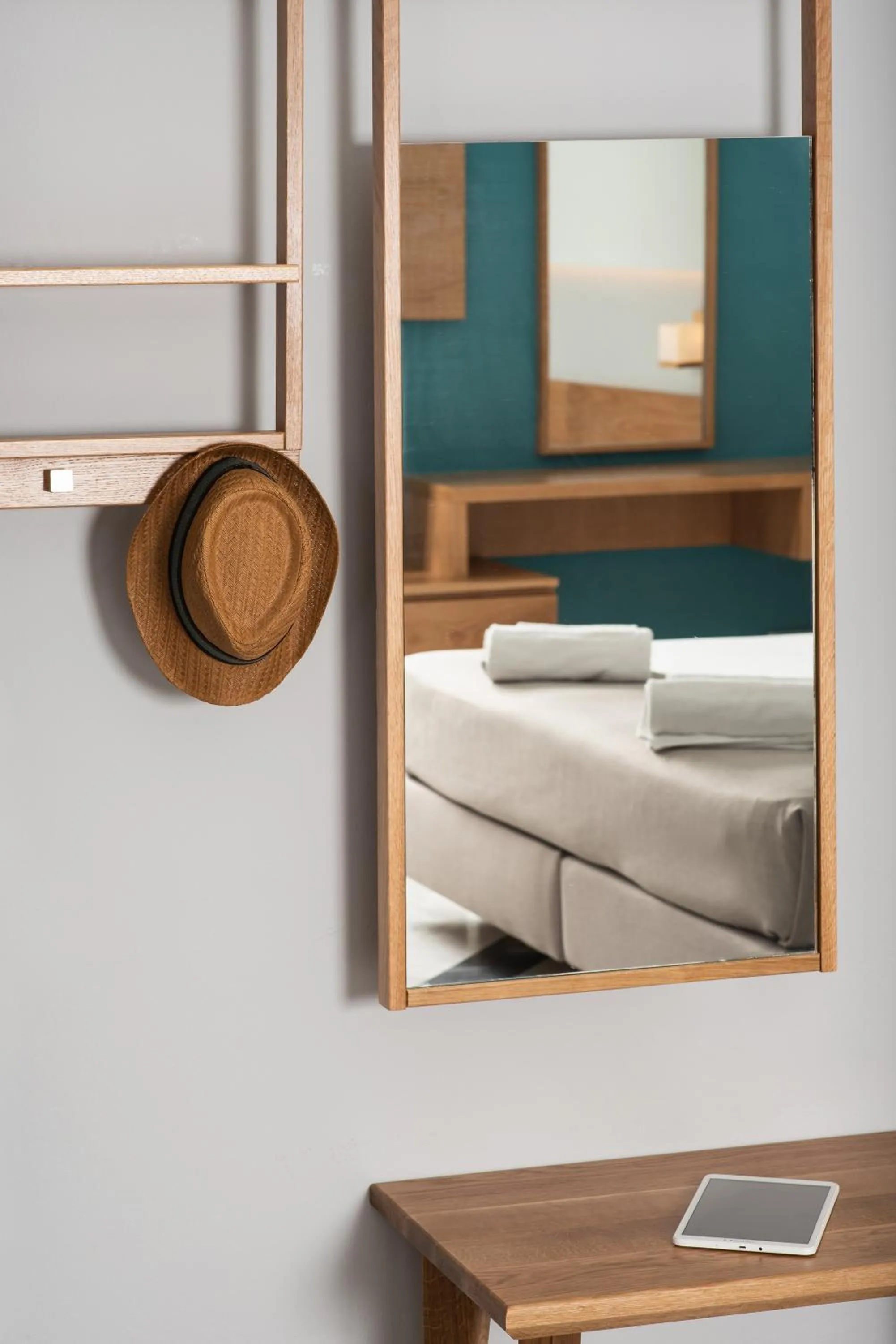 Decorative detail, Bed in Maleme Mare