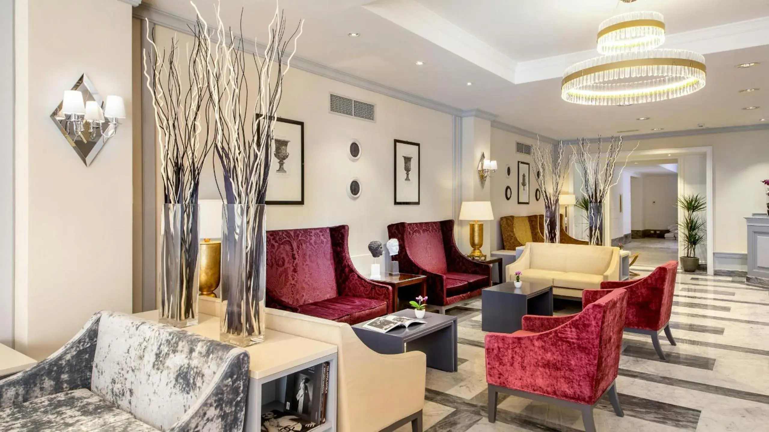 Lobby or reception in Hotel Della Conciliazione Lobby or reception in Hotel Della Conciliazione