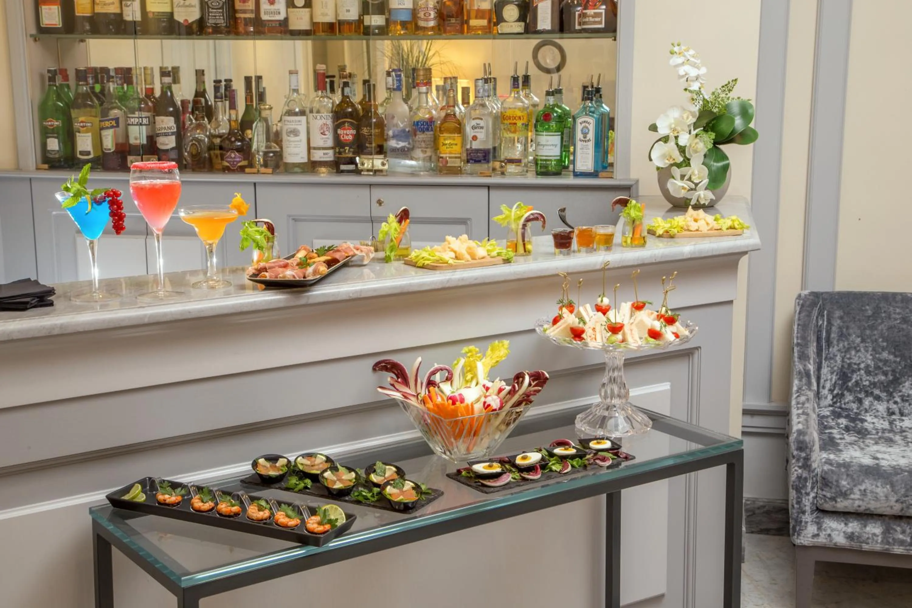 Food and drinks in Hotel Della Conciliazione