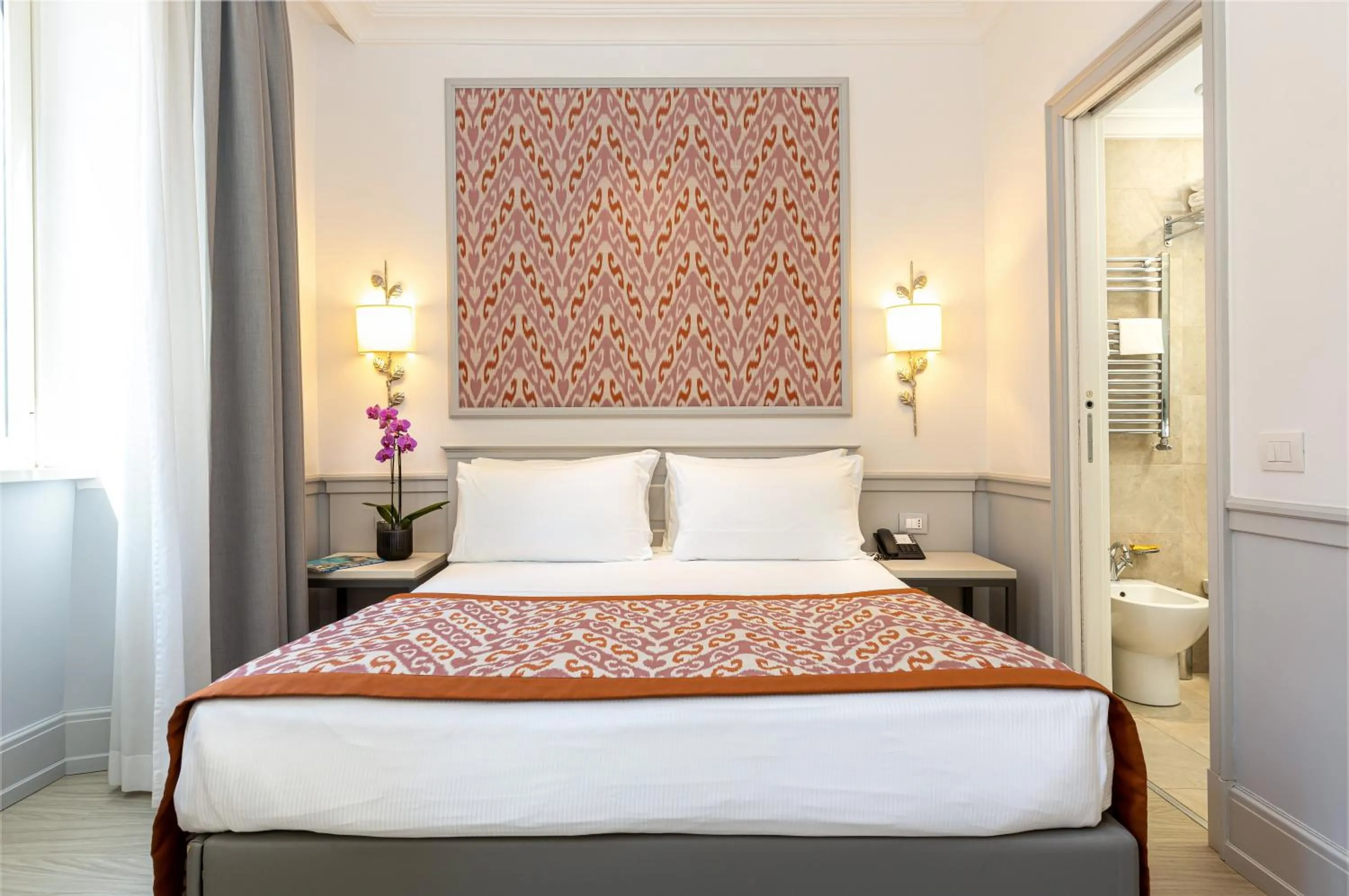 Bed in Hotel Della Conciliazione