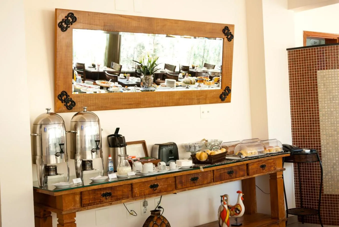 Restaurant/places to eat in Hotel Premium Pirassununga