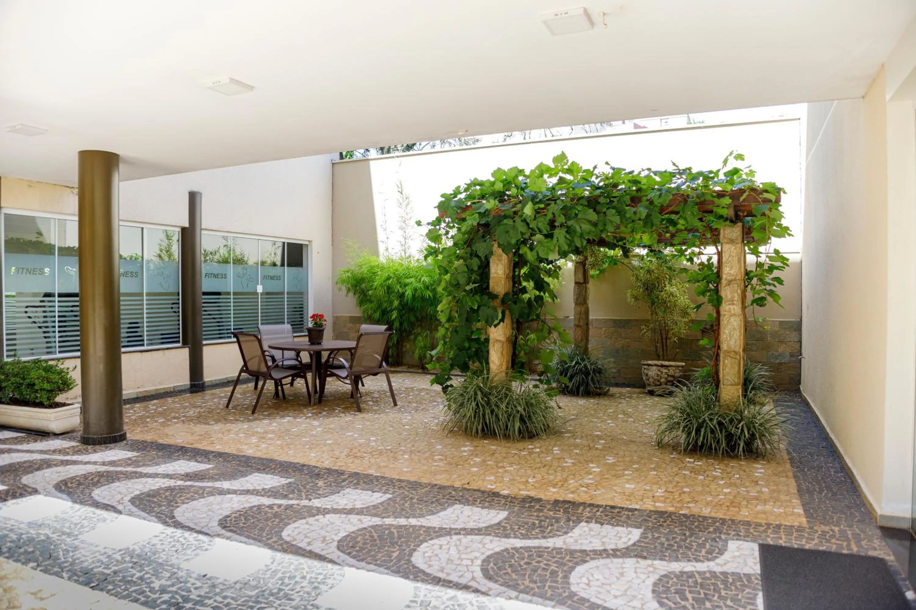 Seating area in Hotel Premium Pirassununga