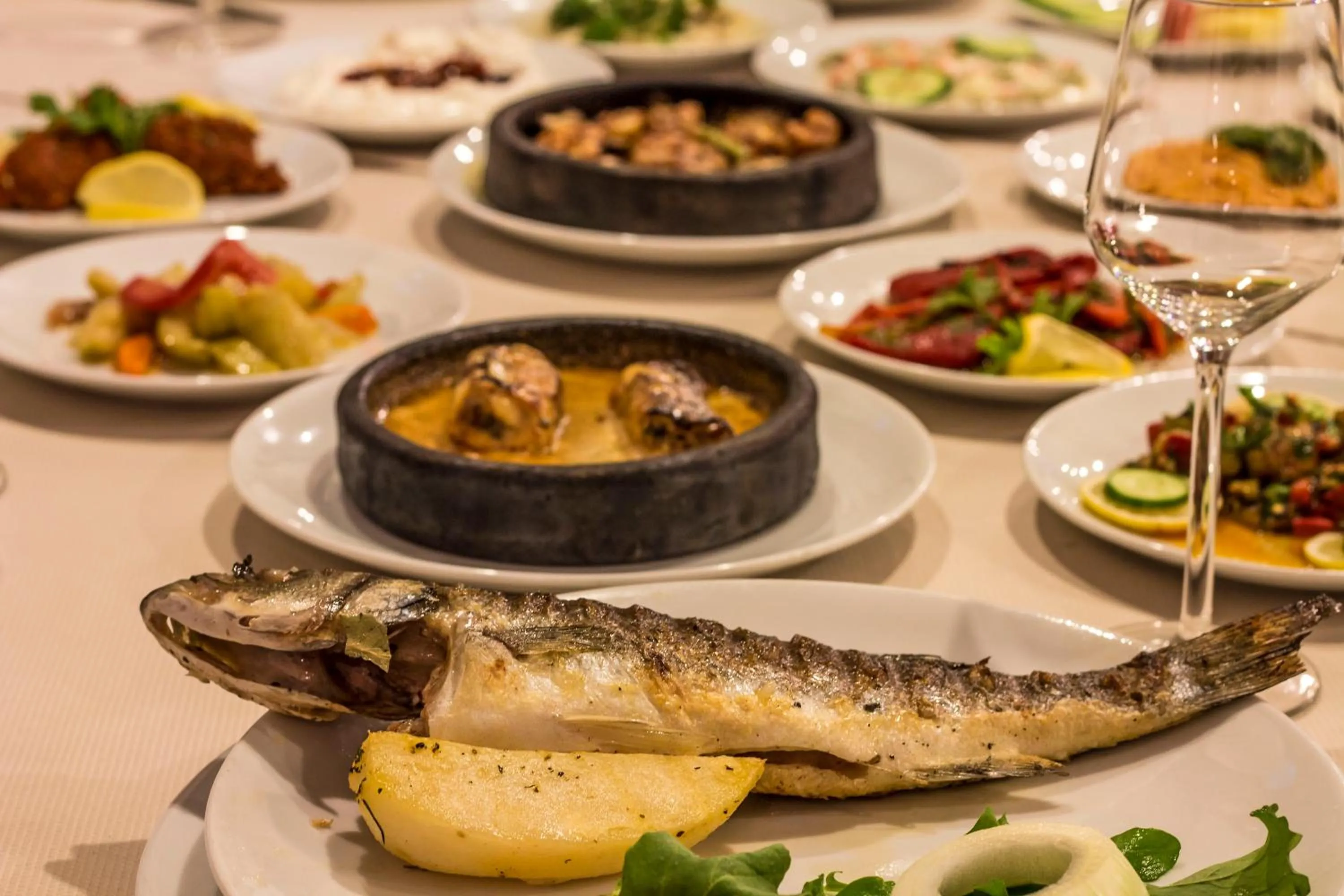 Food and drinks in Grand Terme Hotel