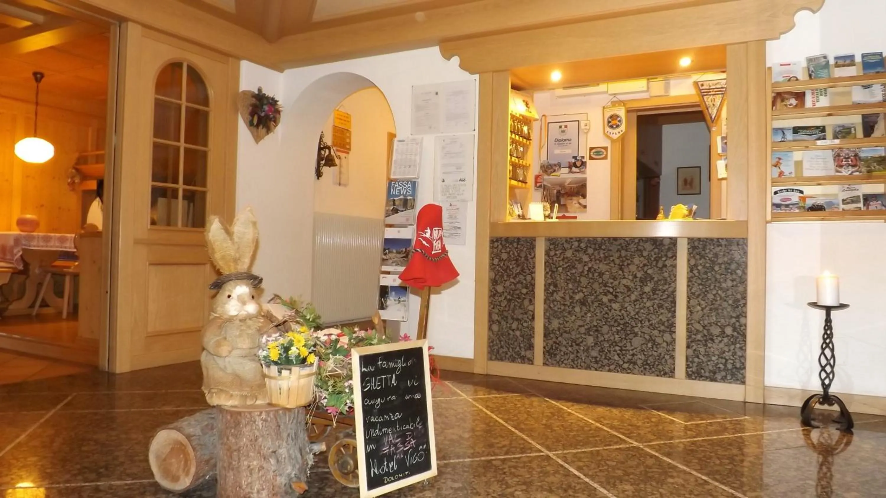 Lobby or reception in Hotel Vigo