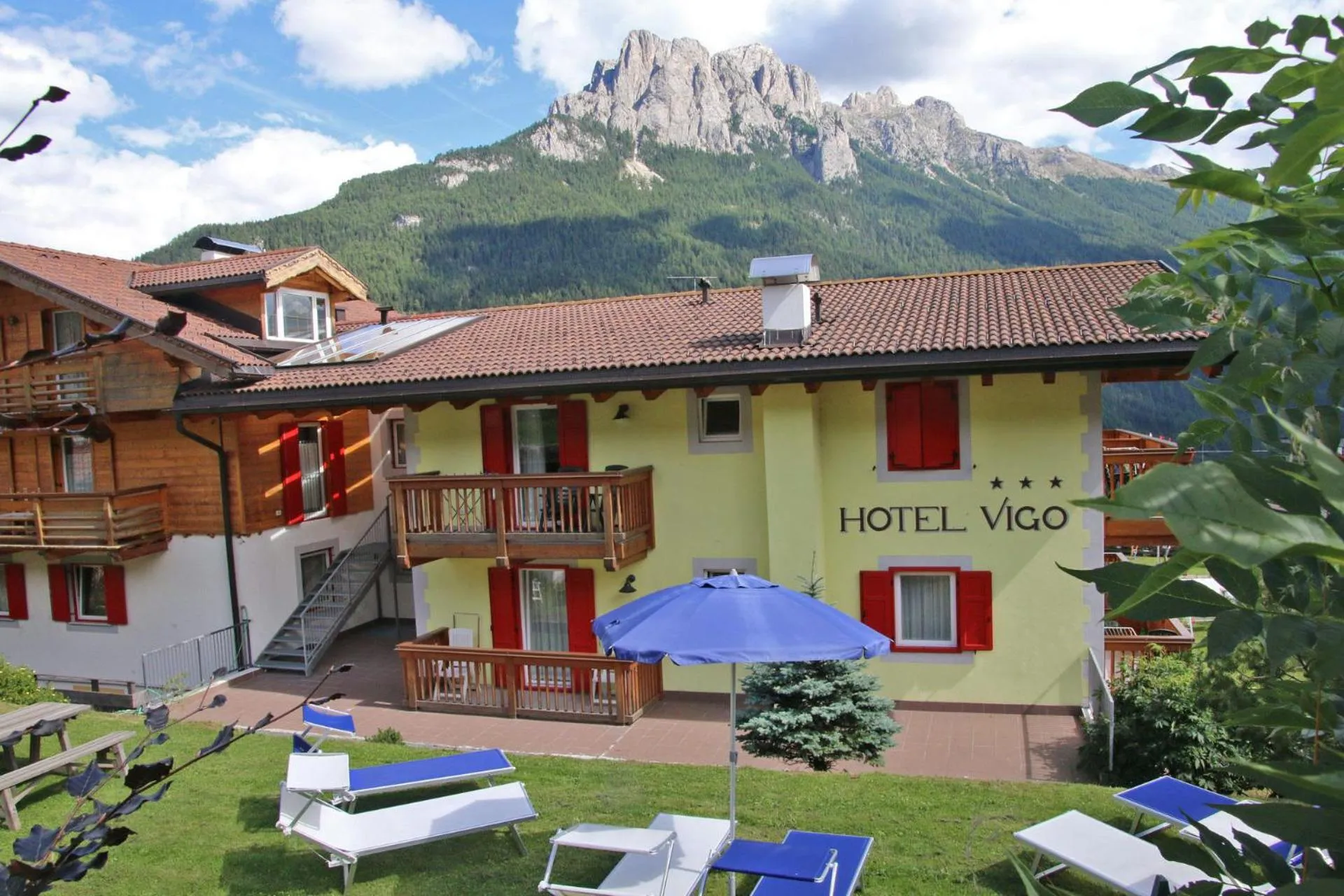 Garden in Hotel Vigo