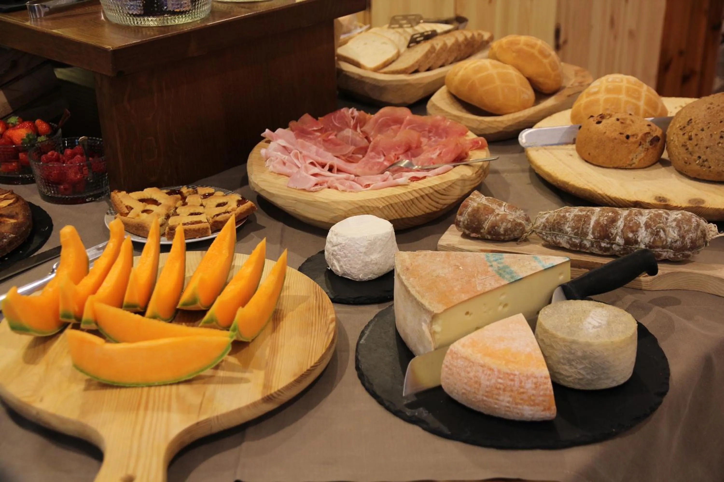 Food close-up in Residence Les Coupoles