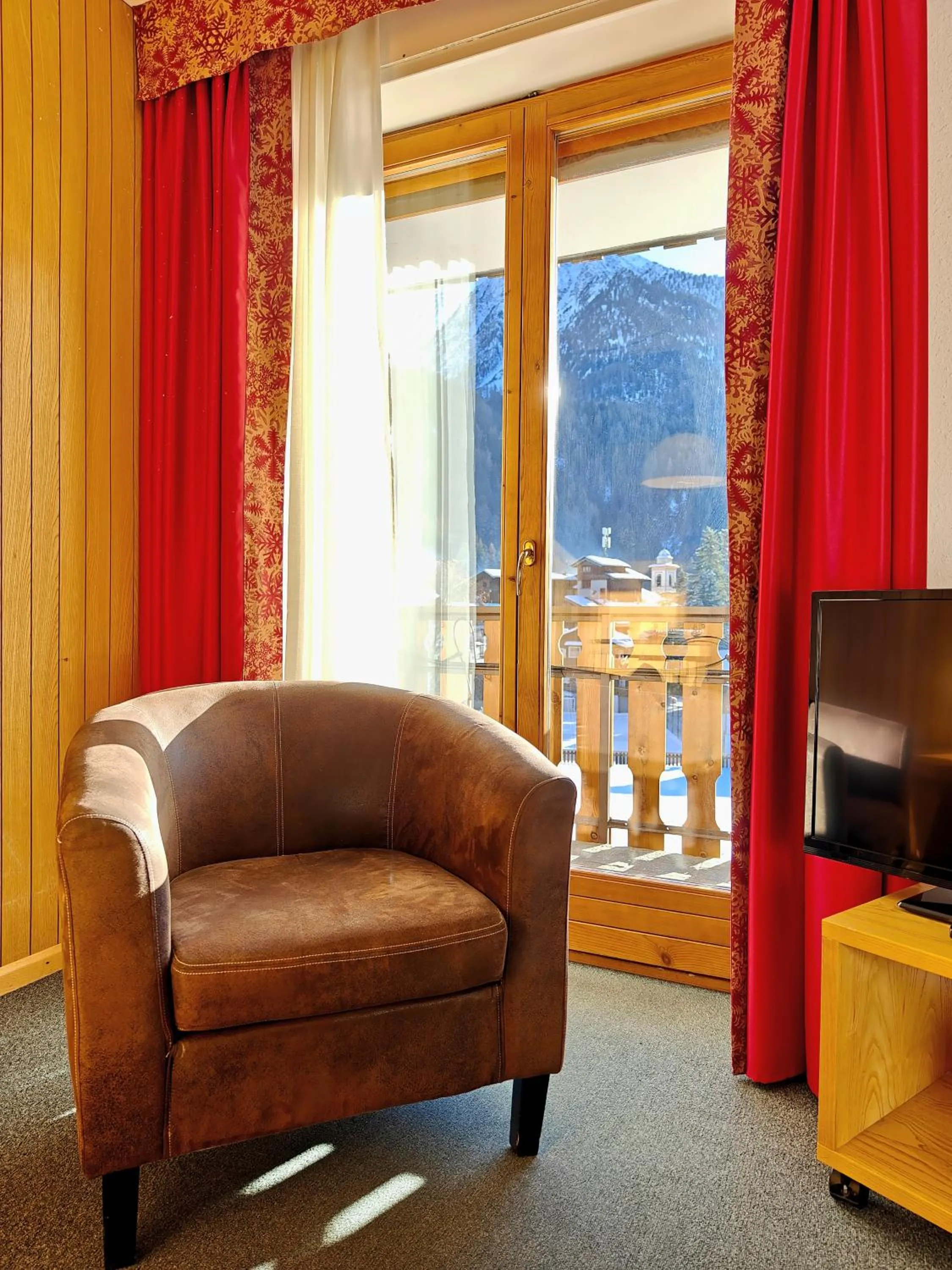 Living room in Residence Les Coupoles