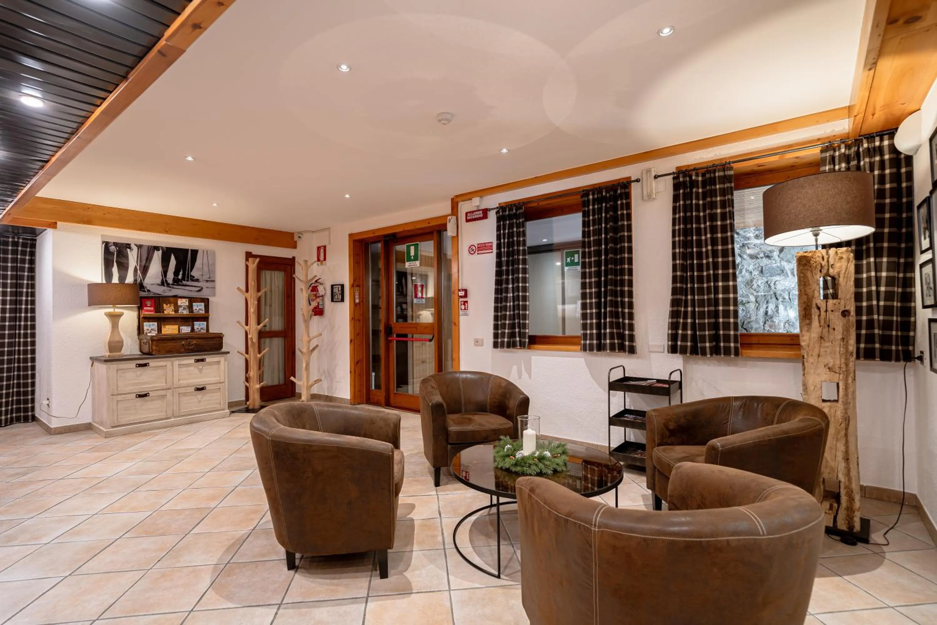 Lobby or reception in Residence Les Coupoles